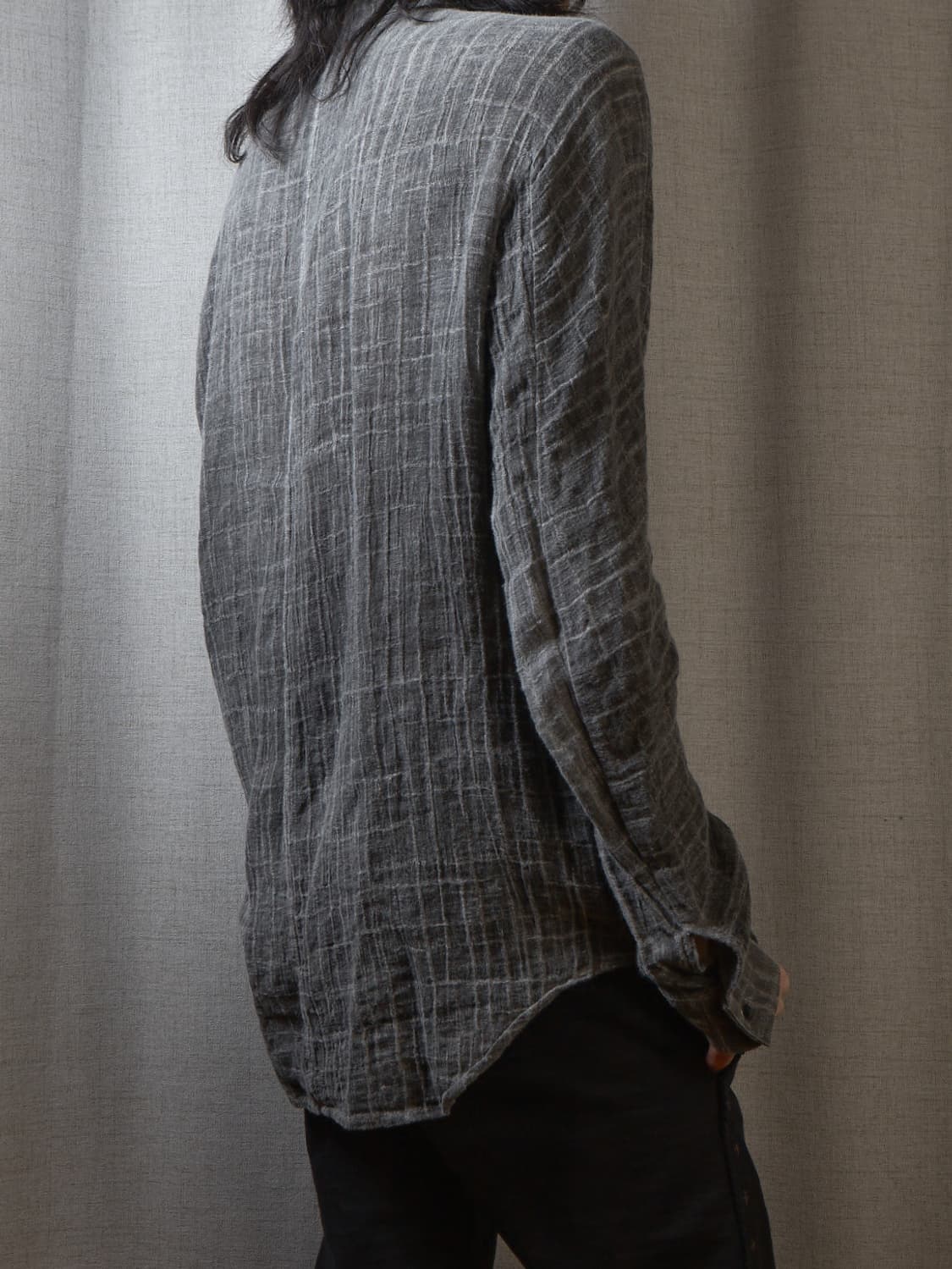 D.hygen 리넨 카라리스 셔츠 상품이미지8