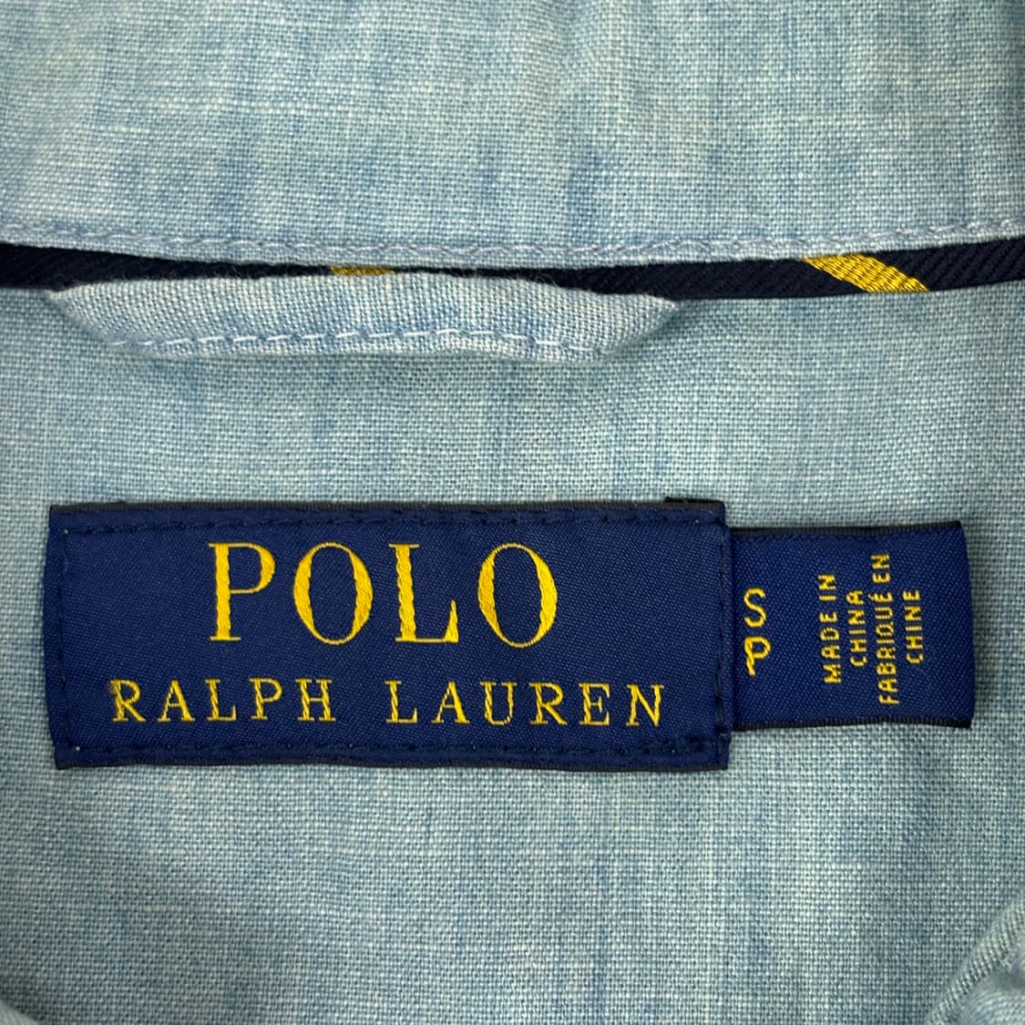 폴로 샴브레이 블루종 상품이미지8