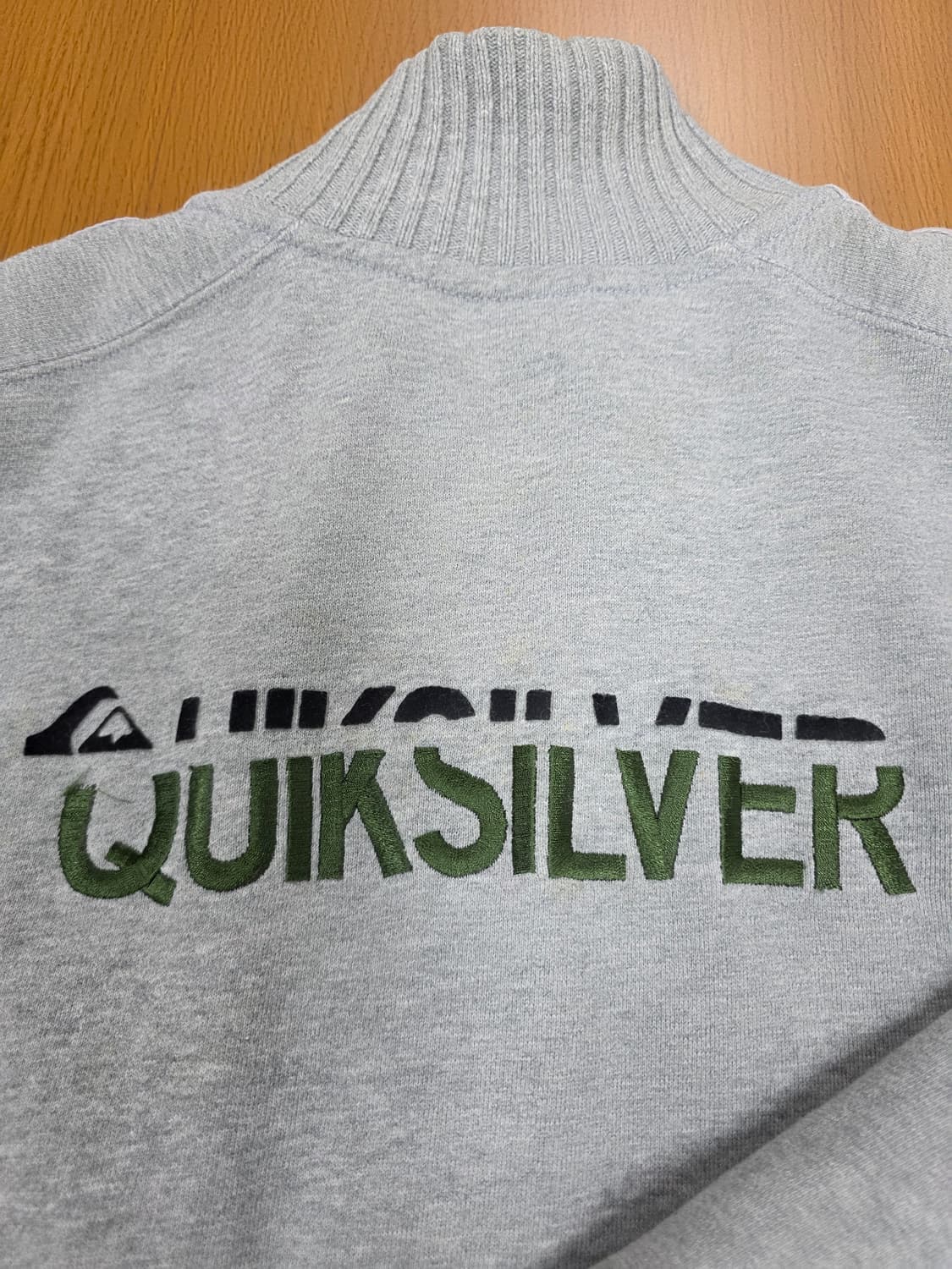 퀵실버 00s 올드스쿨 코튼 집업 자켓 트랙 자켓 L 상품이미지7