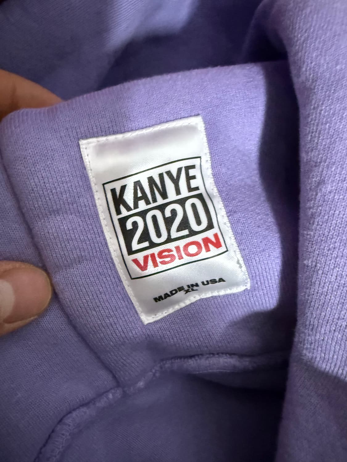 [XL] 칸예 2020 Vision 대선 후드 상품이미지3