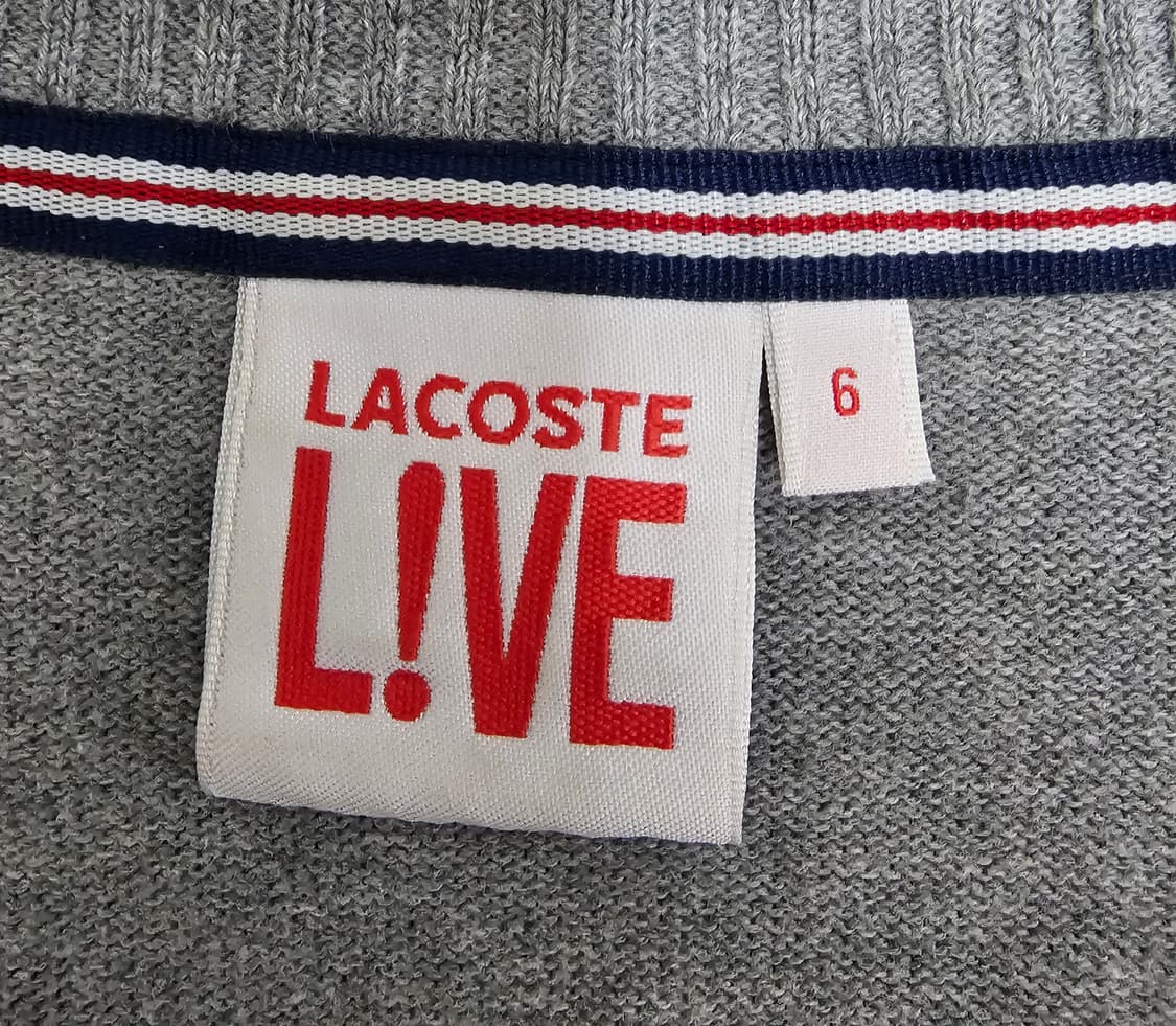 라코스테 라이브 그레이 가디건 6(105) 상품이미지3