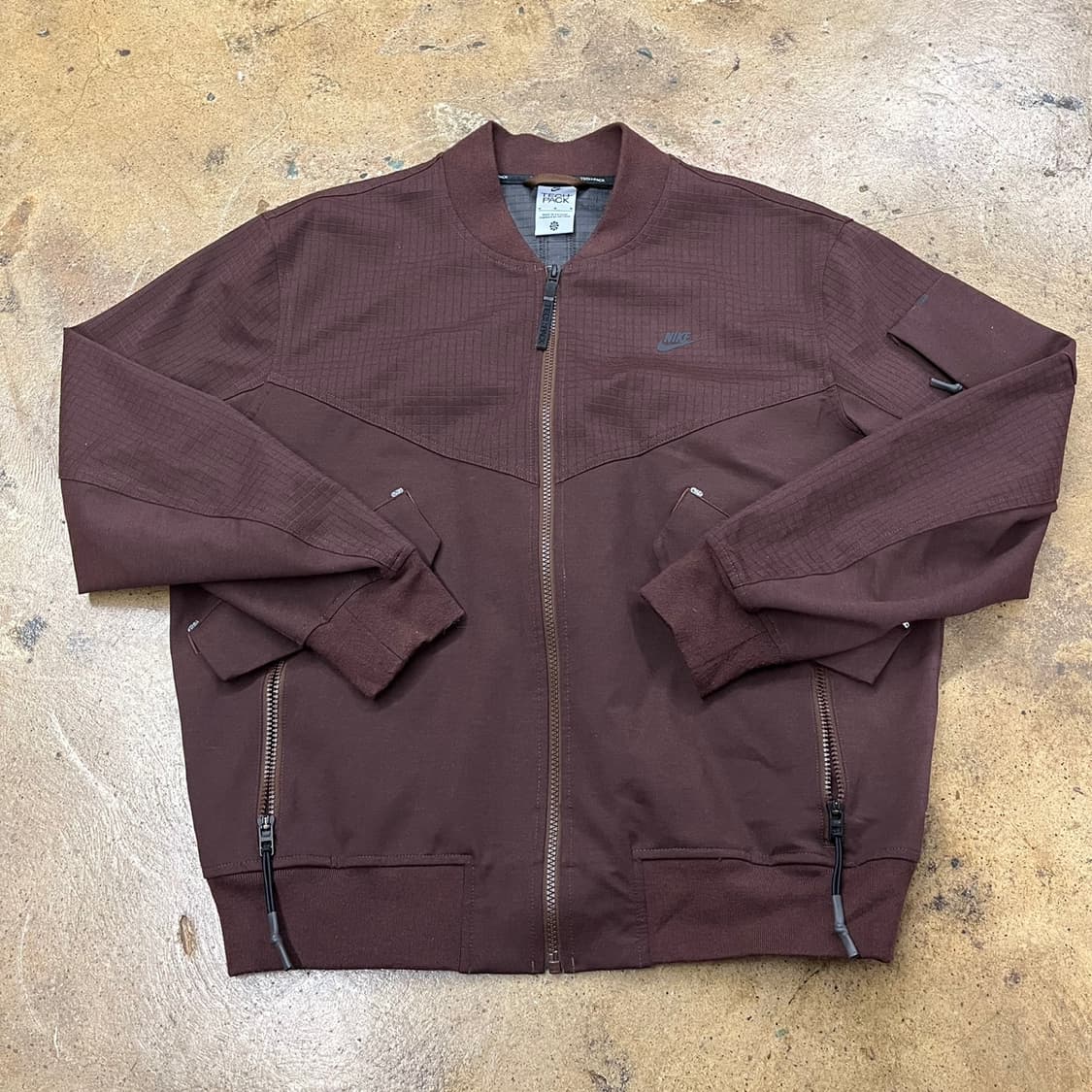 [정품/M,95] 나이키 테크팩 언라인드 봄버 자켓 b19 상품이미지2