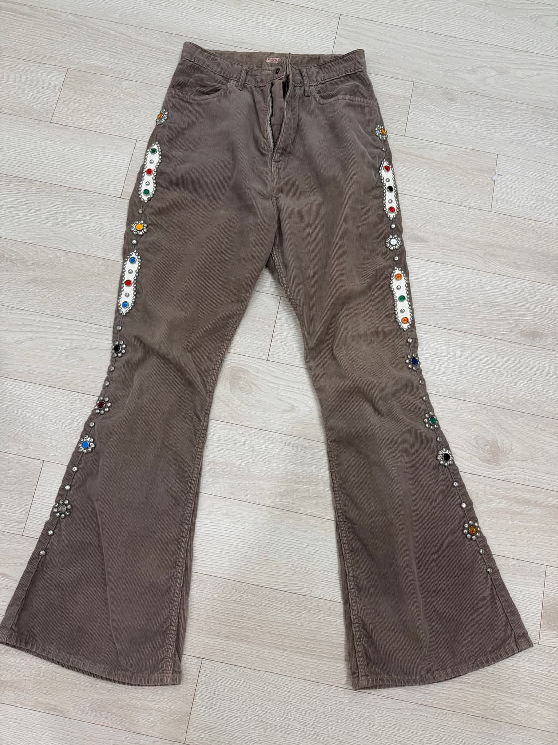 1) 캐피탈 코듀로이 잼스톤 플레어 팬츠 팝니다. 상품이미지1