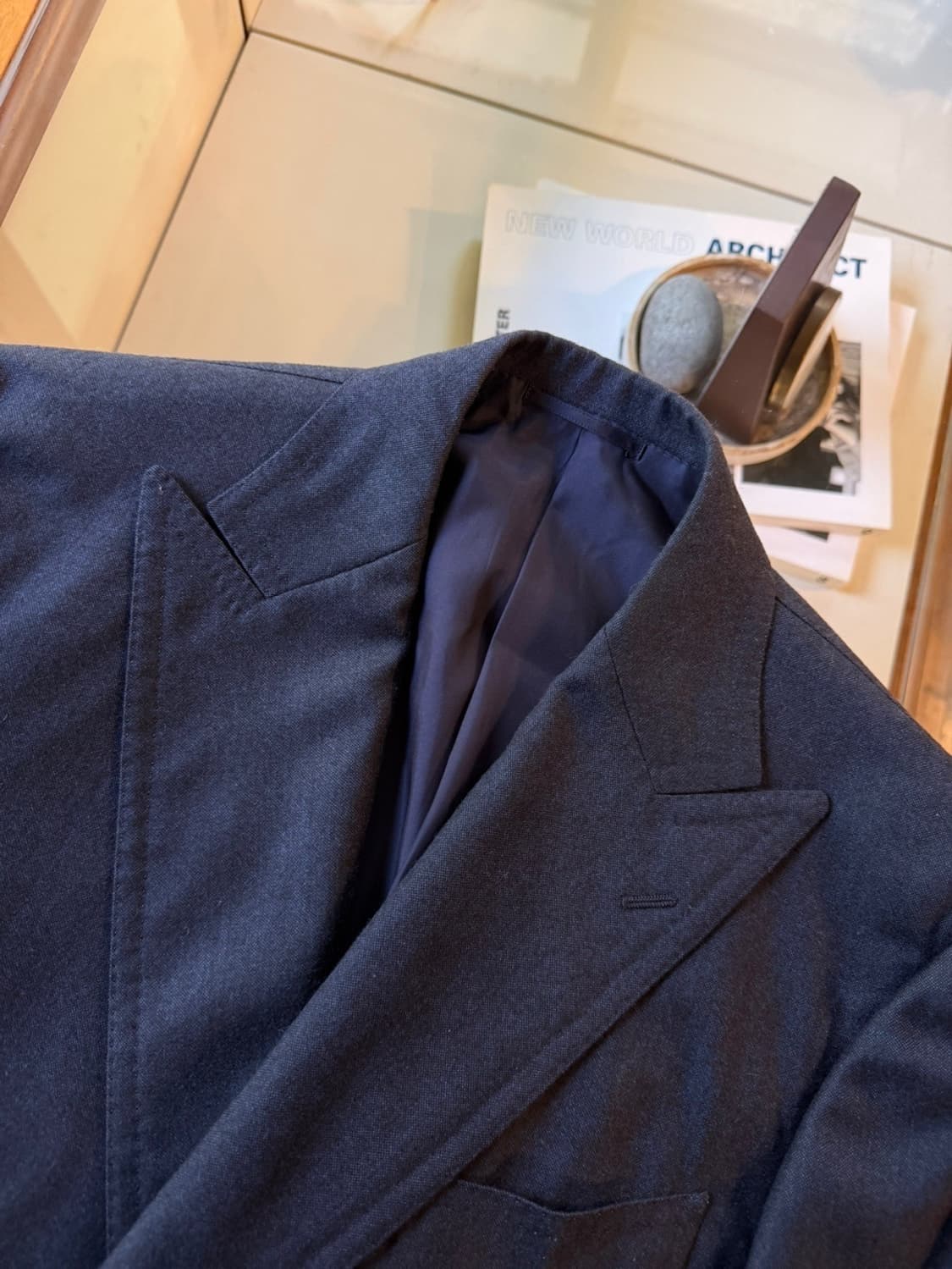 ATTIRE 더블 브레스티드 자켓 100 상품이미지8