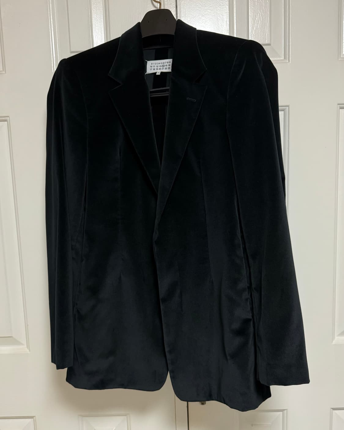 마르지엘라 블랙 벨벳 블레이져 52 상품이미지3
