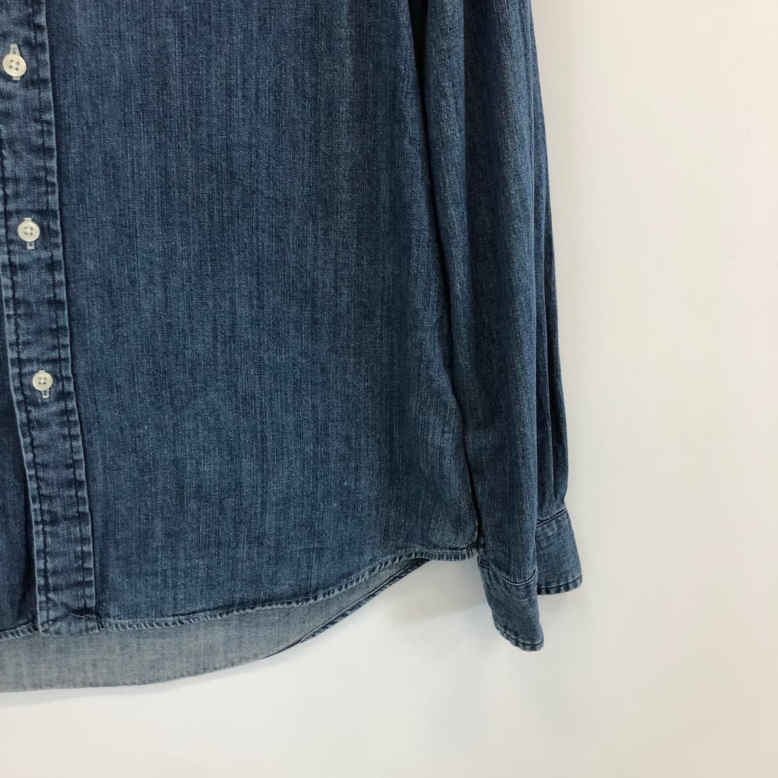 폴로 랄프로렌 [QR백화점판] 클래식핏 샴브레이셔츠 M 상품이미지3