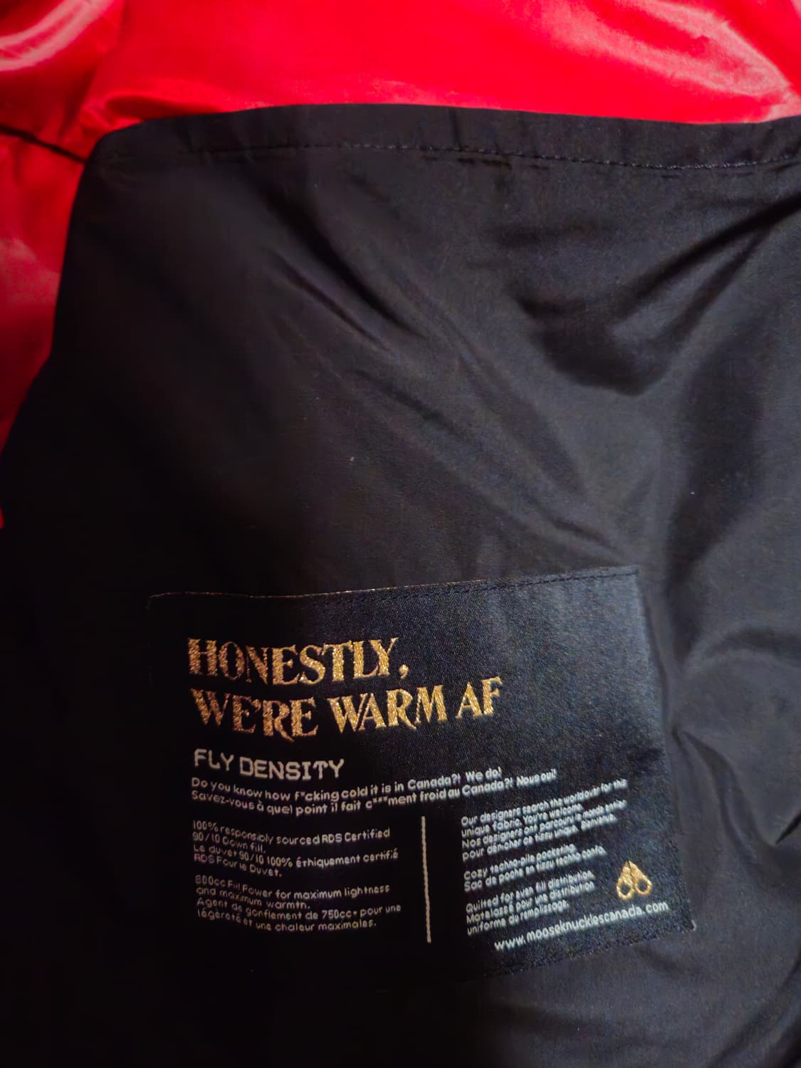 무스너클 패딩 조끼 M 블랙 상품이미지5