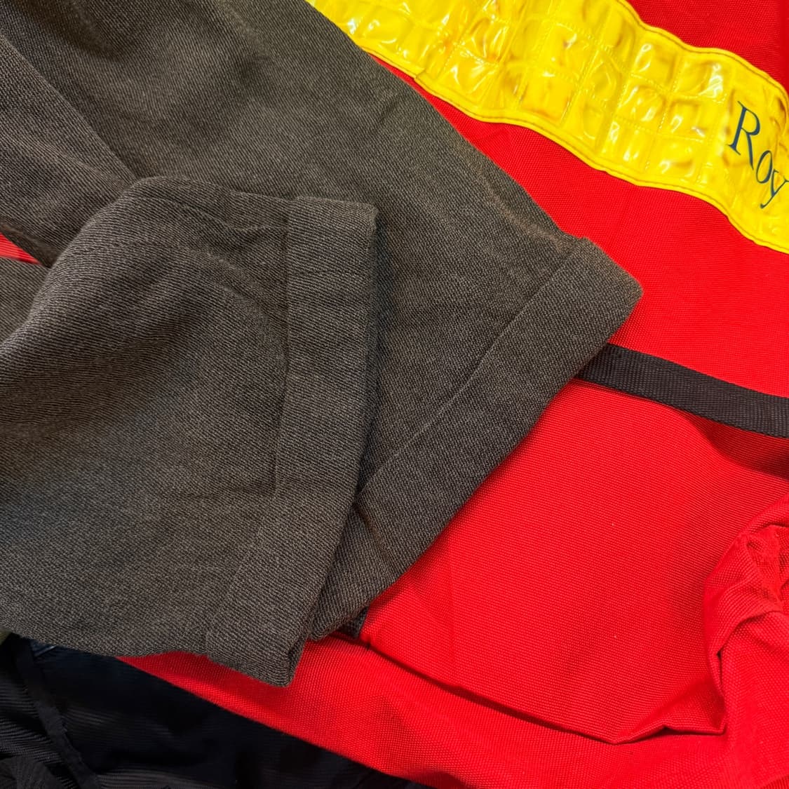 맨즈 비기 BY 타케오키쿠치 이탈리아원단 드레이프 팬츠 28 29 상품이미지4