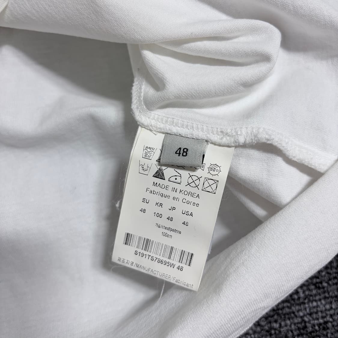 솔리드옴므 프린팅 반팔티 상품이미지4