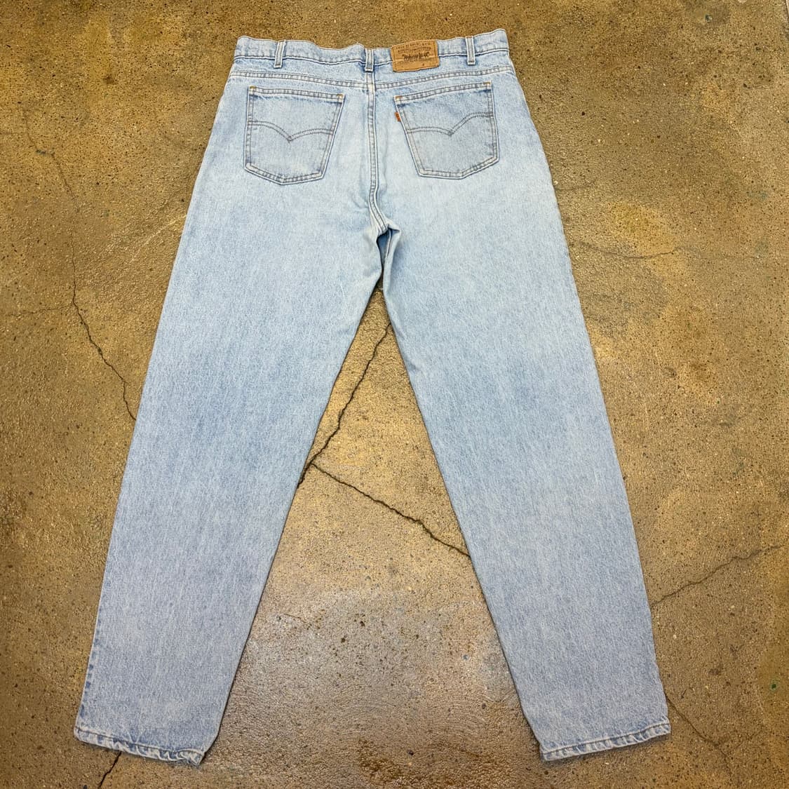 90s Made in USA 빈티지 리바이스 560 배기핏 청바지 상품이미지6