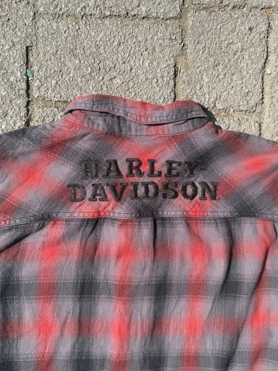 할리데이비슨 긴팔 체크 셔츠 상품이미지9