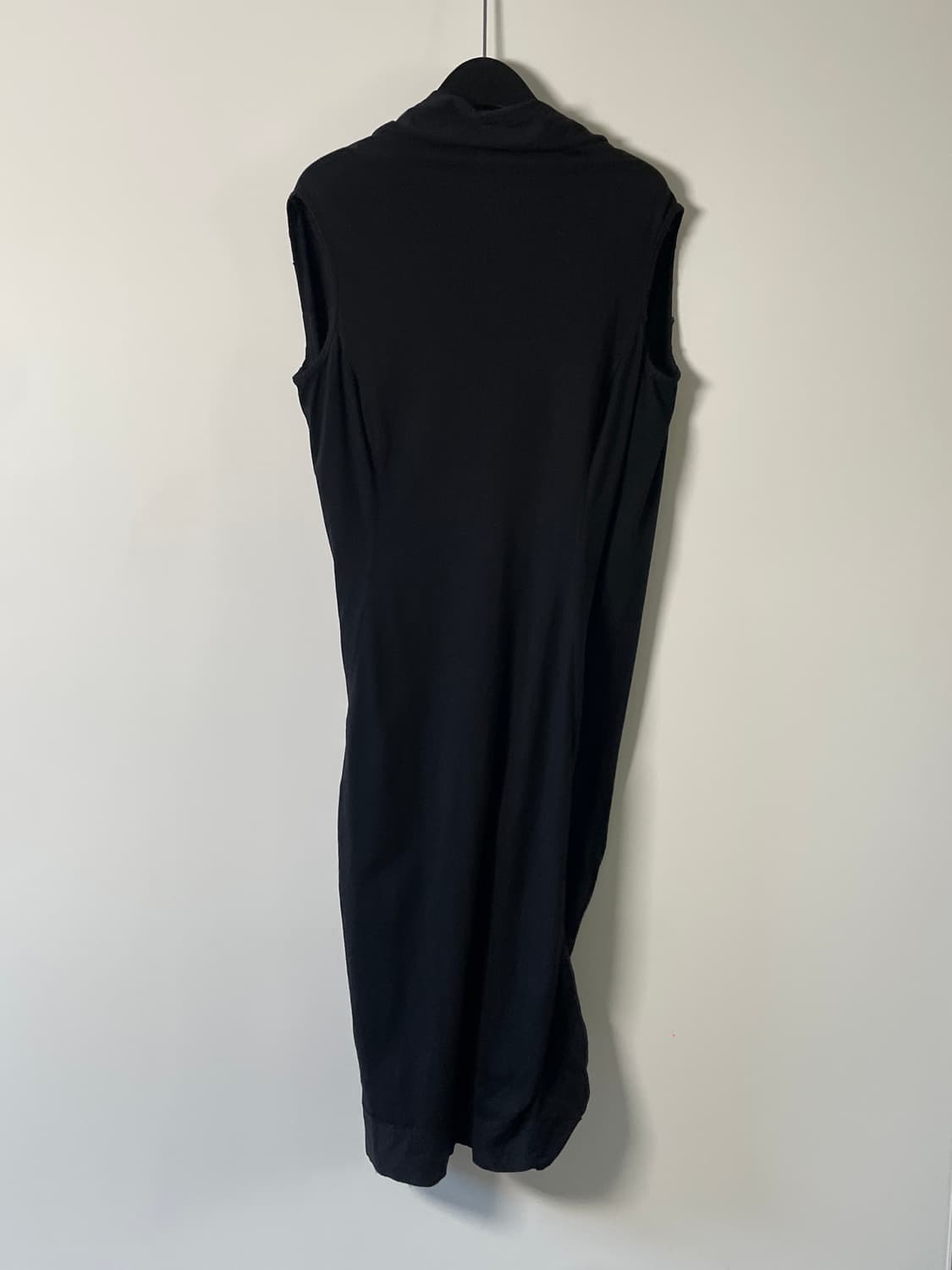 12AW 릭오웬스 드레이프 롱 슬리브리스 원피스 (on.926)   상품이미지3