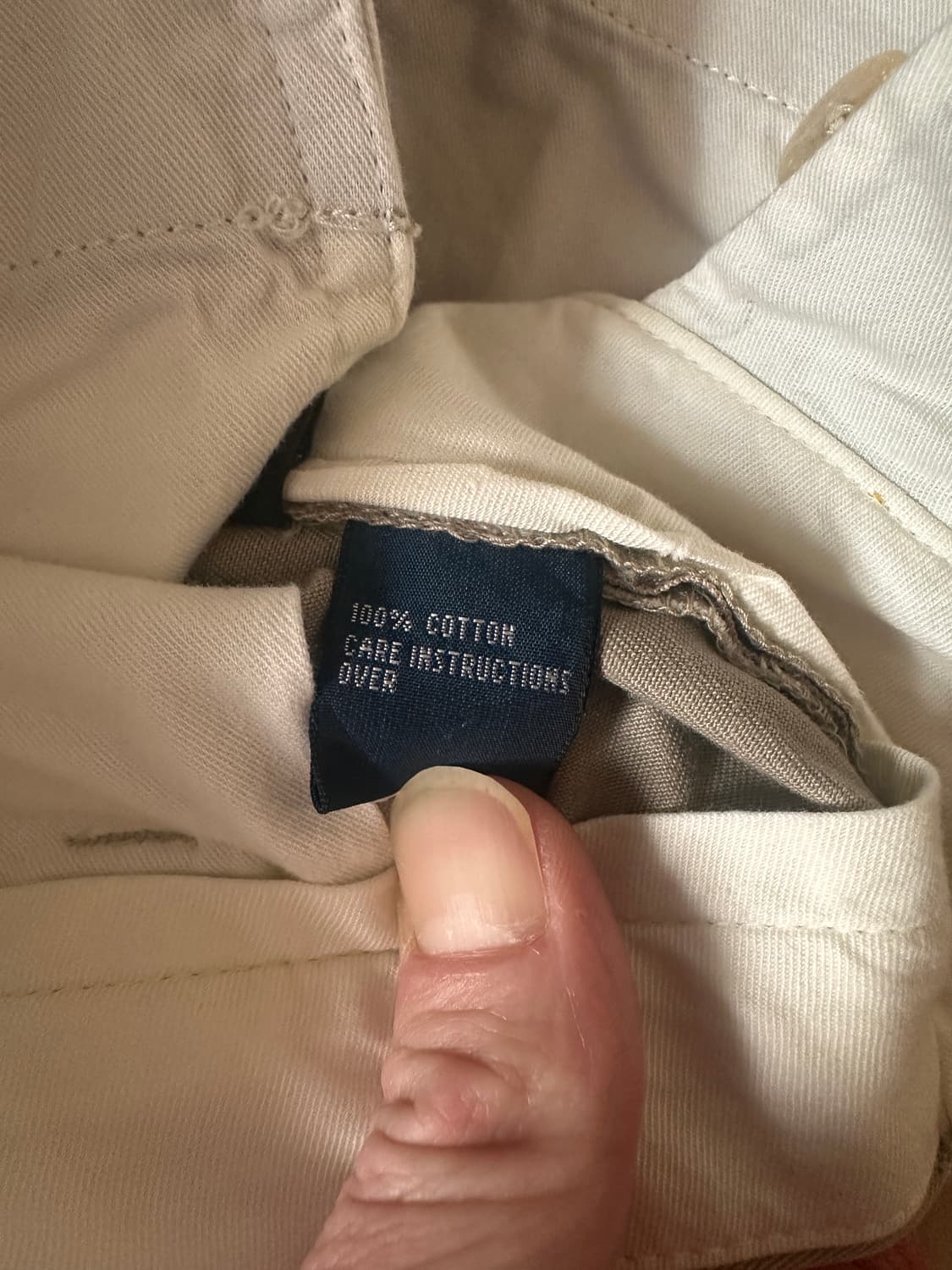 폴로 치노 투턱(베이지/34) 상품이미지3