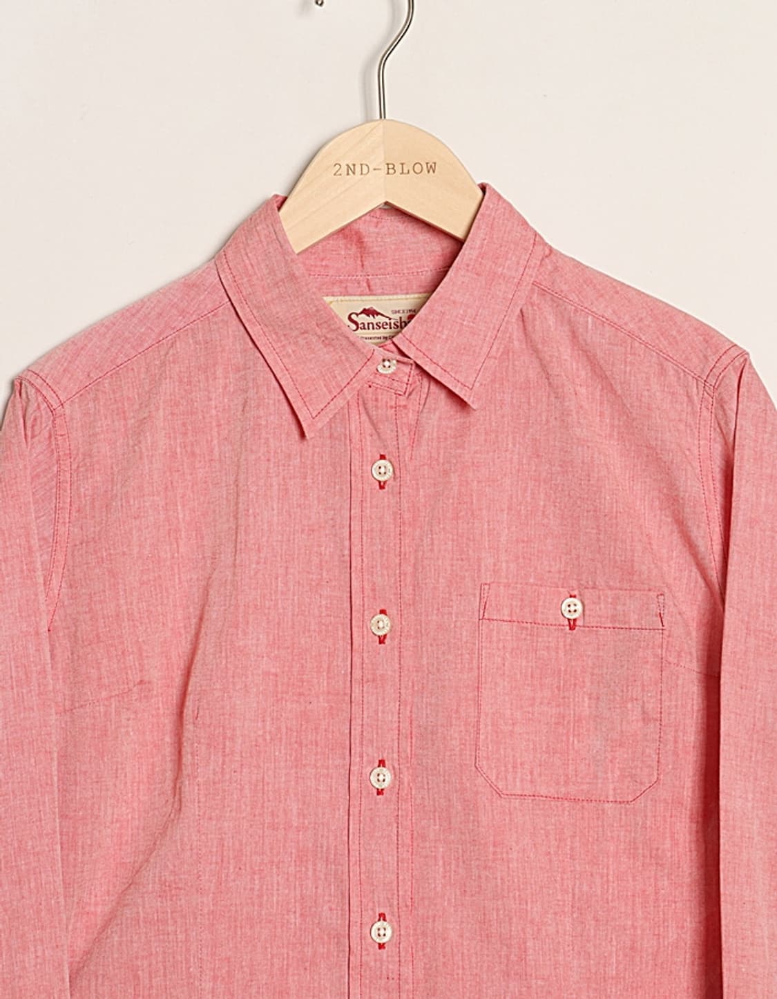  Sanseisha Chambray Shirts 상품이미지2