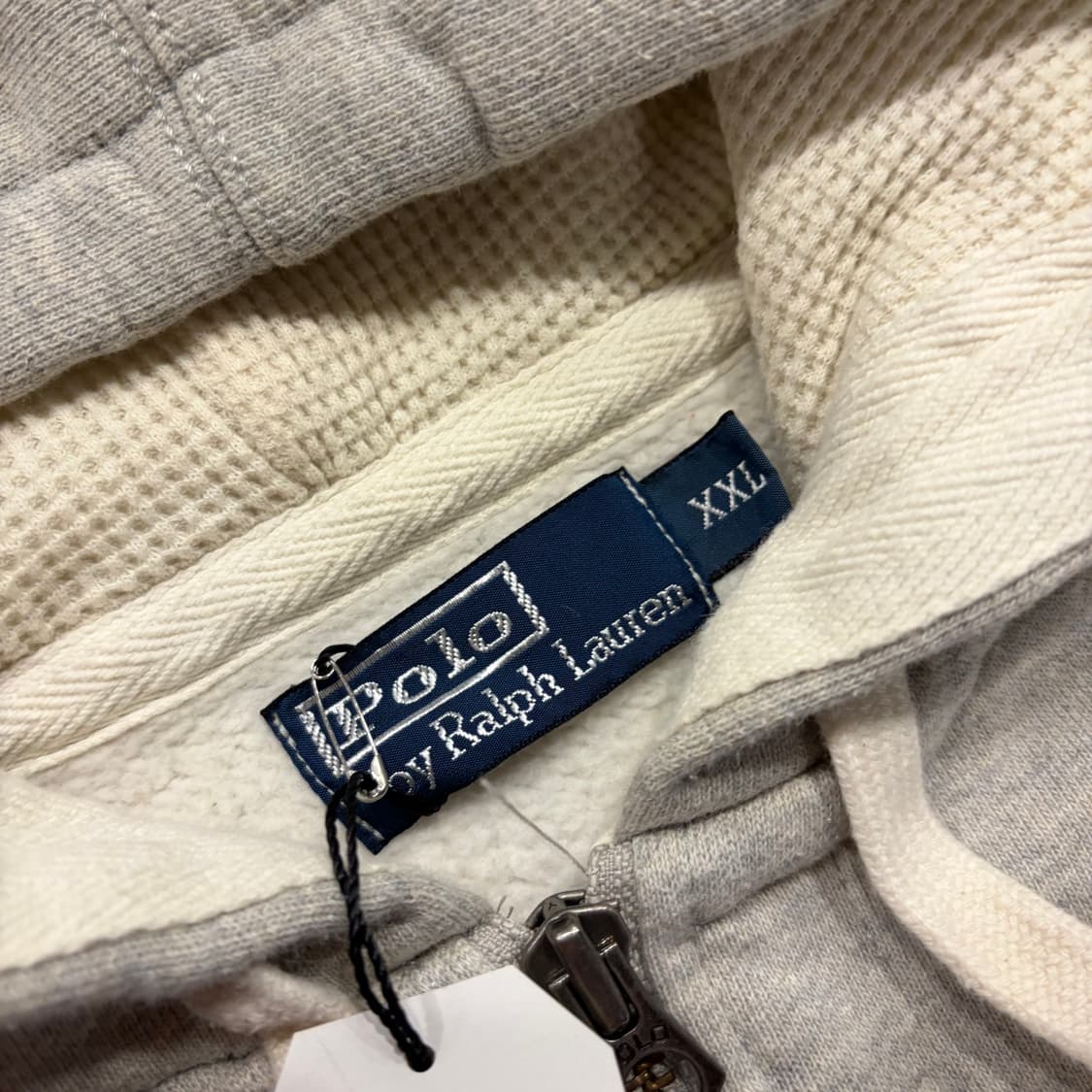 [2XL] 폴로 랄프로렌 그레이 풀집 후드집업 B780 상품이미지7