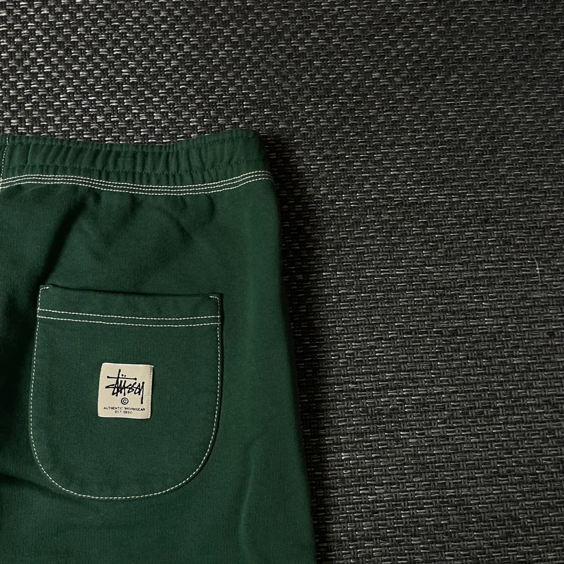 (밴딩) 스투시 그린 스티치 트레이닝 팬츠 M 상품이미지9