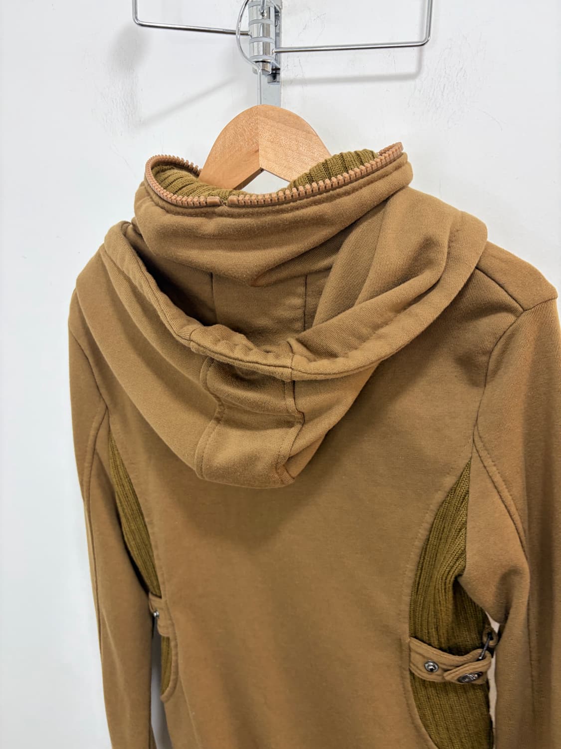 Y2k 브라운 카고 후드집업 상품이미지10