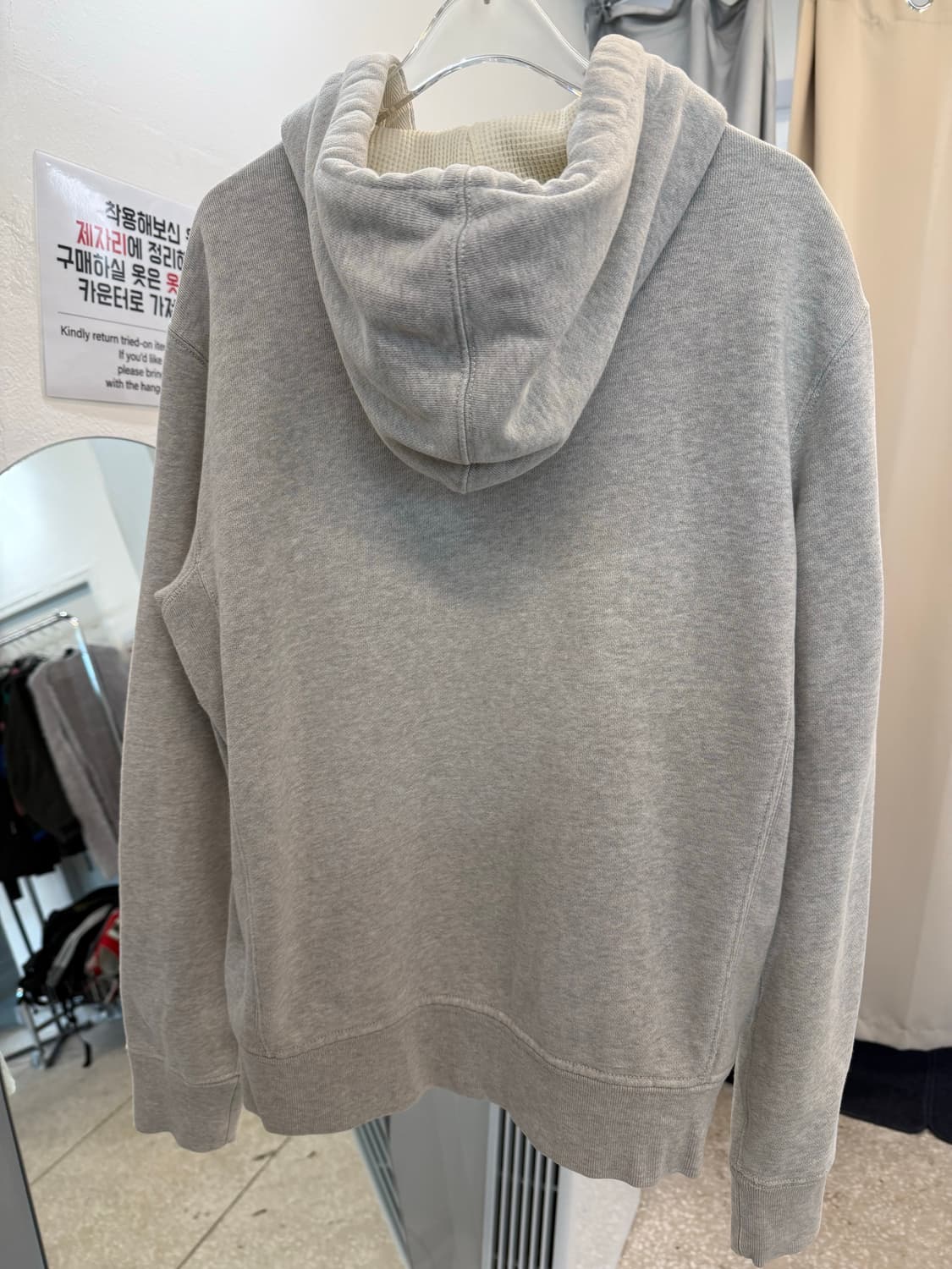 Polo Ralph Lauren gray hoodie zip-up  상품이미지2