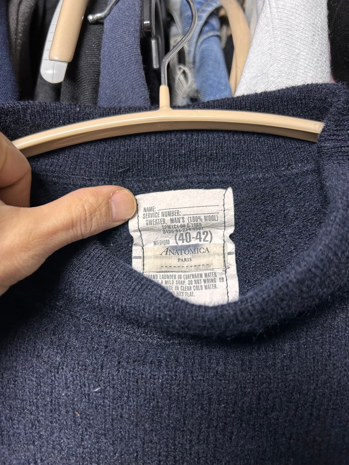 아나토미카 usn gob스웨터 m사이즈 상품이미지4