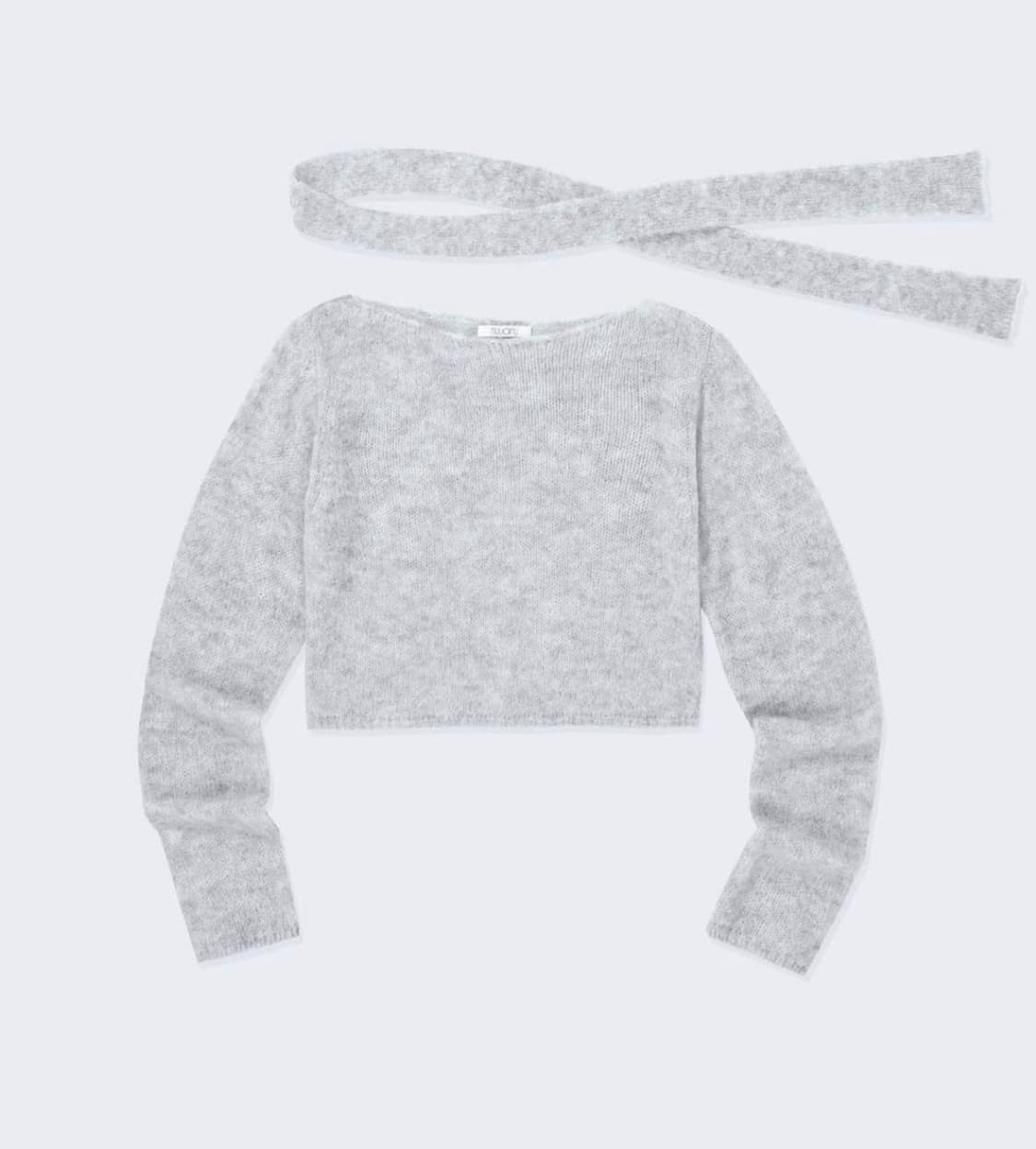 누아누 Yuri Pullover_Grey 니트  상품이미지2