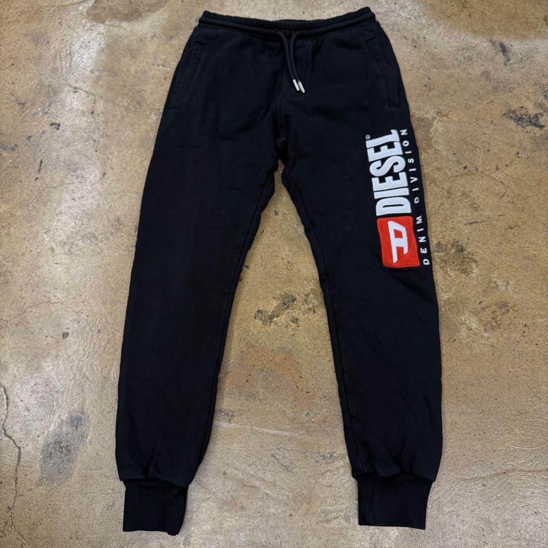 [정품/14] 디젤 로고 프린트 스웻팬츠 b8 상품이미지2