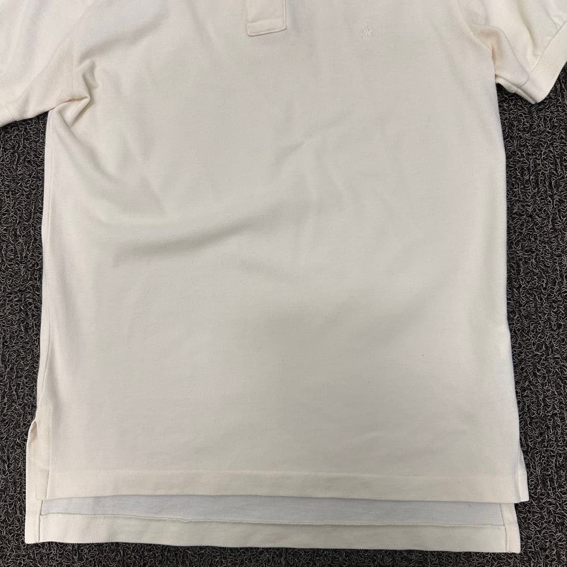 POLO 폴로 랄프로렌 카라티 반팔티셔츠 크림 M 상품이미지4