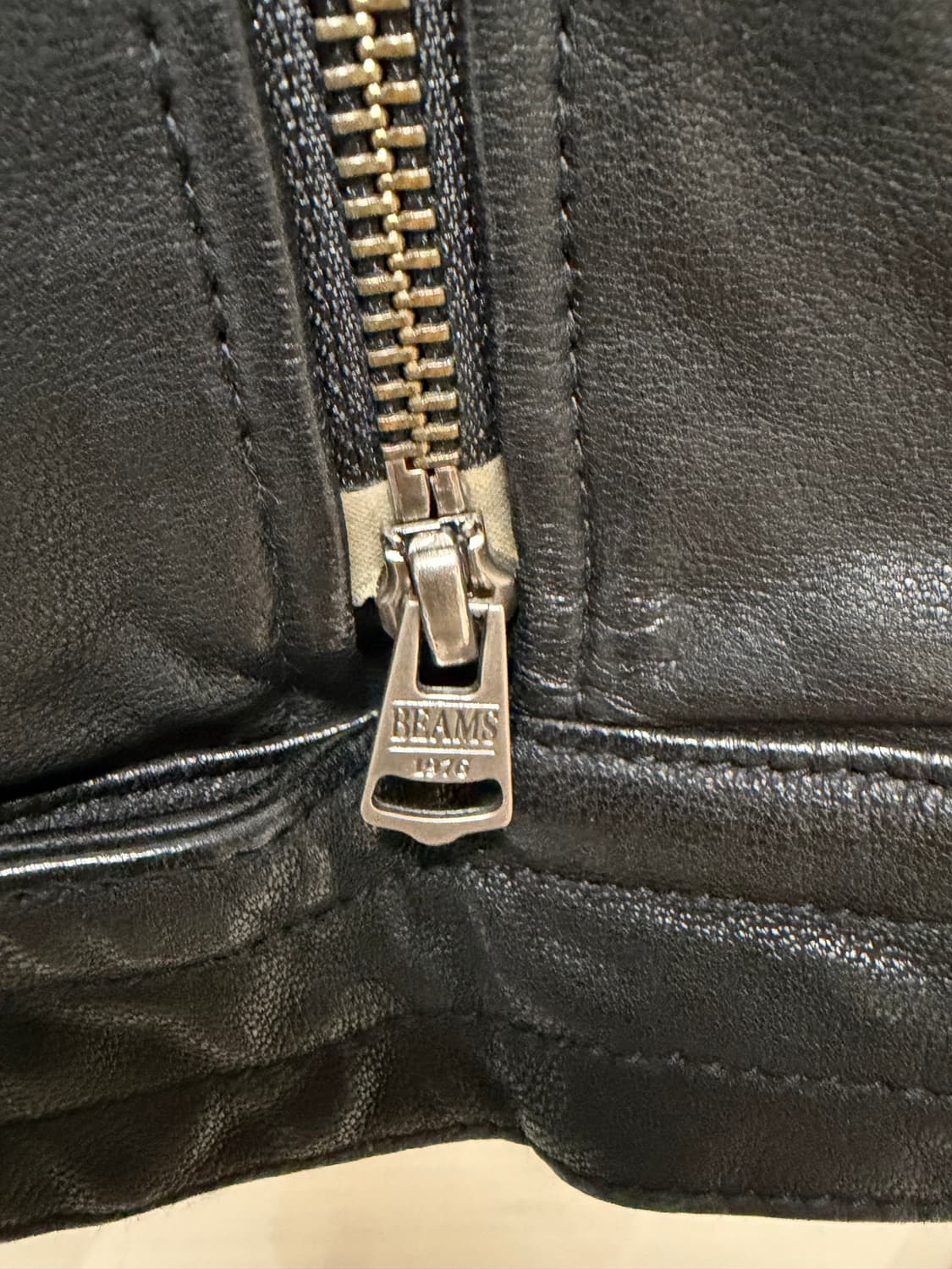 Beams 램스킨 레더자켓 릭오웬스 맛 상품이미지3