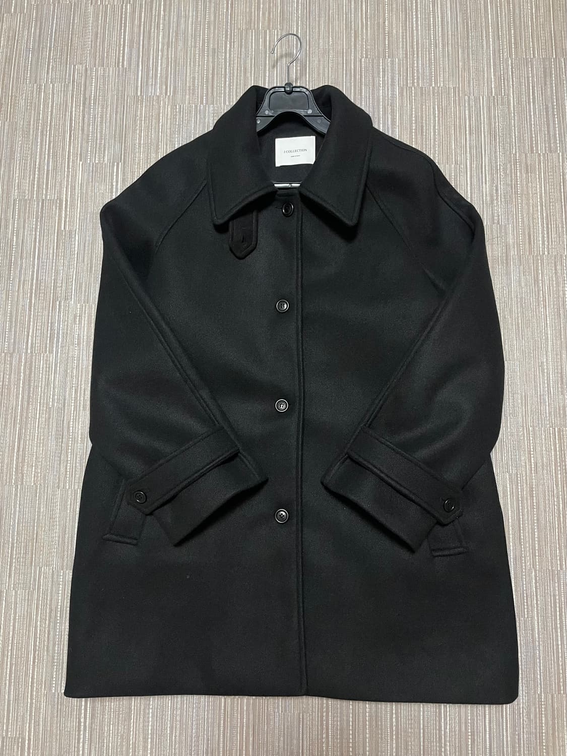 새거)프롬비기닝 헤더링 울 하프코트 발마칸 미스치프코이세이오 cos빈티지 상품이미지2