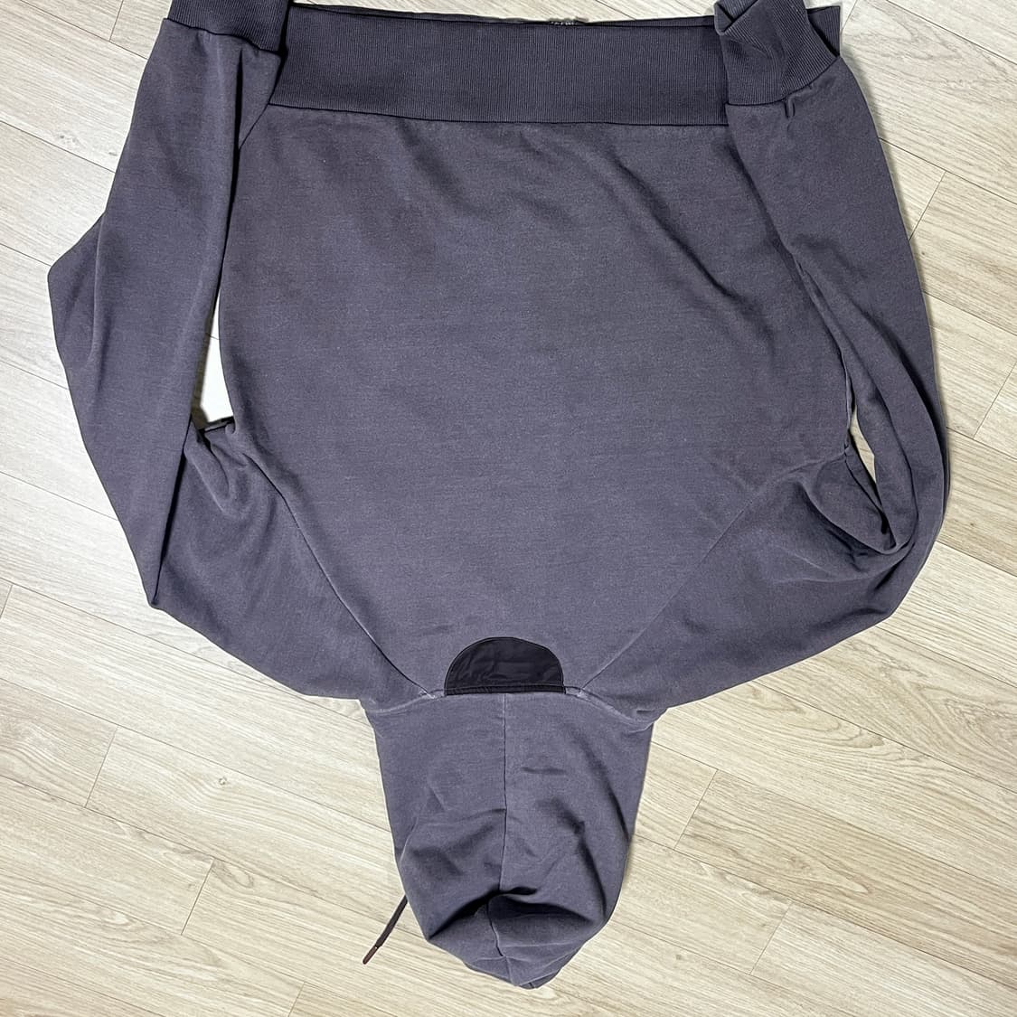 코이세이오 스트링 포켓 후드집업 와인 상품이미지6