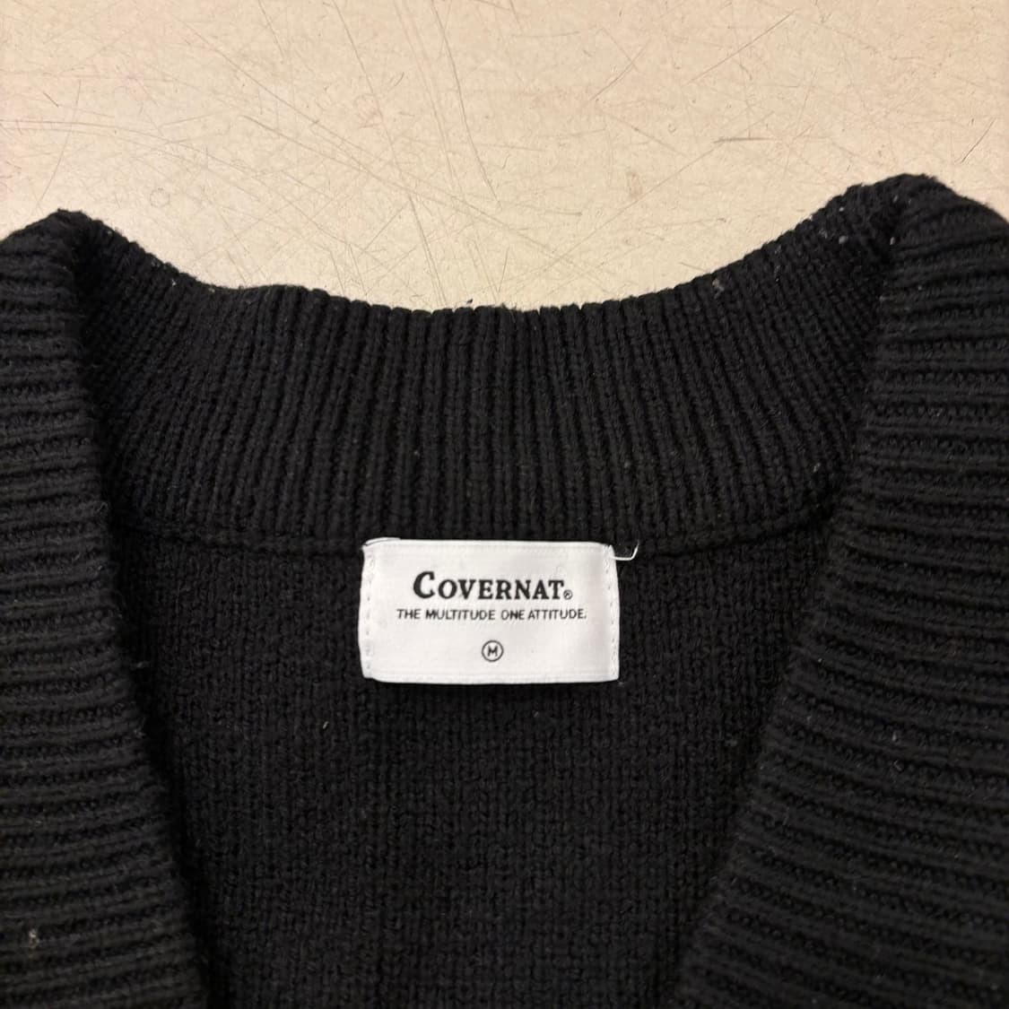 커버낫 블랙 가디건 상품이미지3