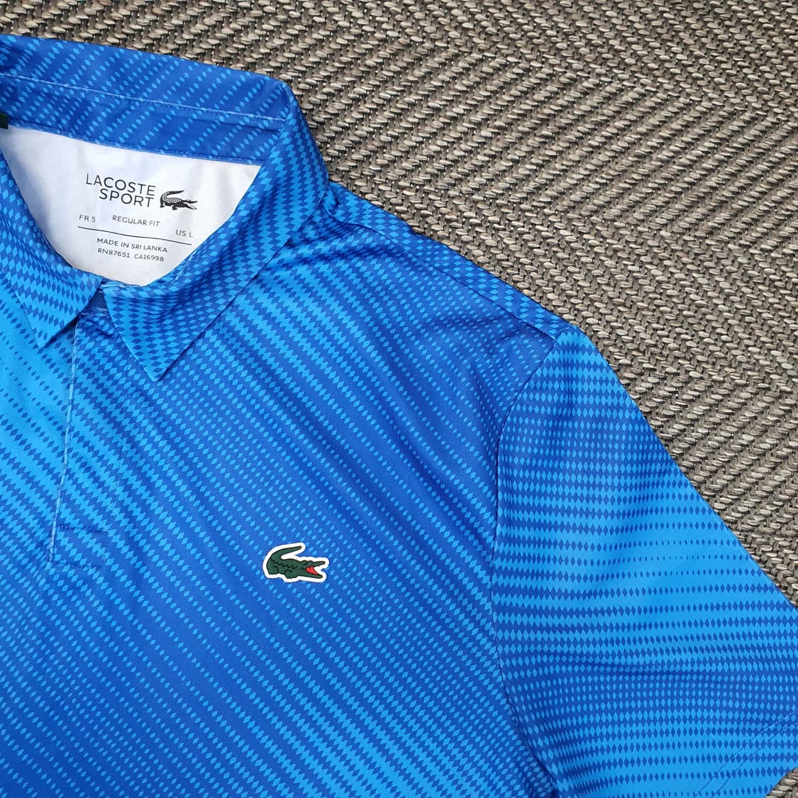 라코스테 기능성 반소매 카라티 남자105 상품이미지3