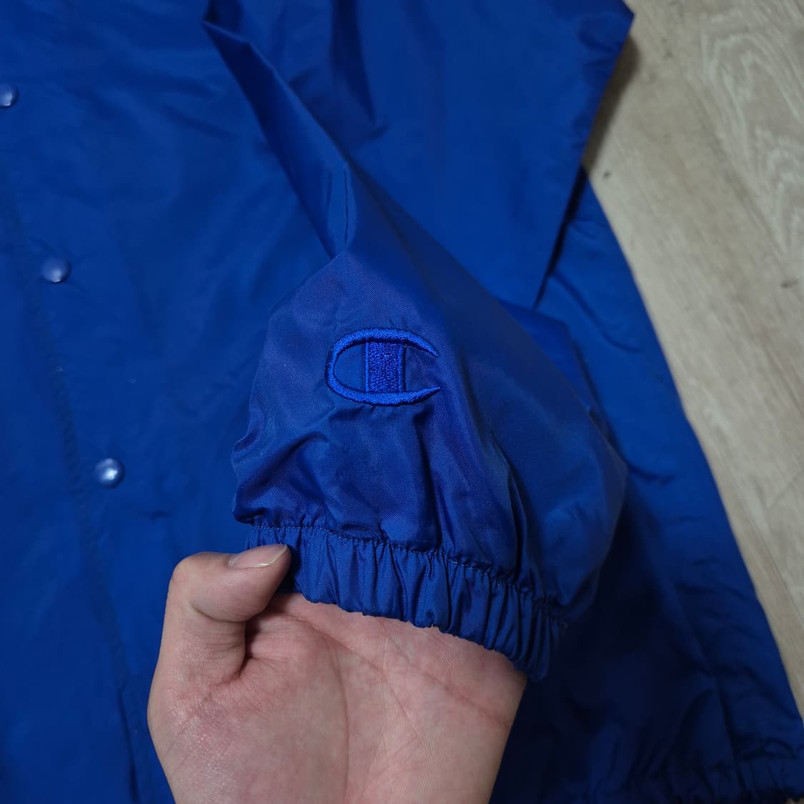 챔피온 어센틱 남성 바람막이 코치 자켓 M(95) 상품이미지4