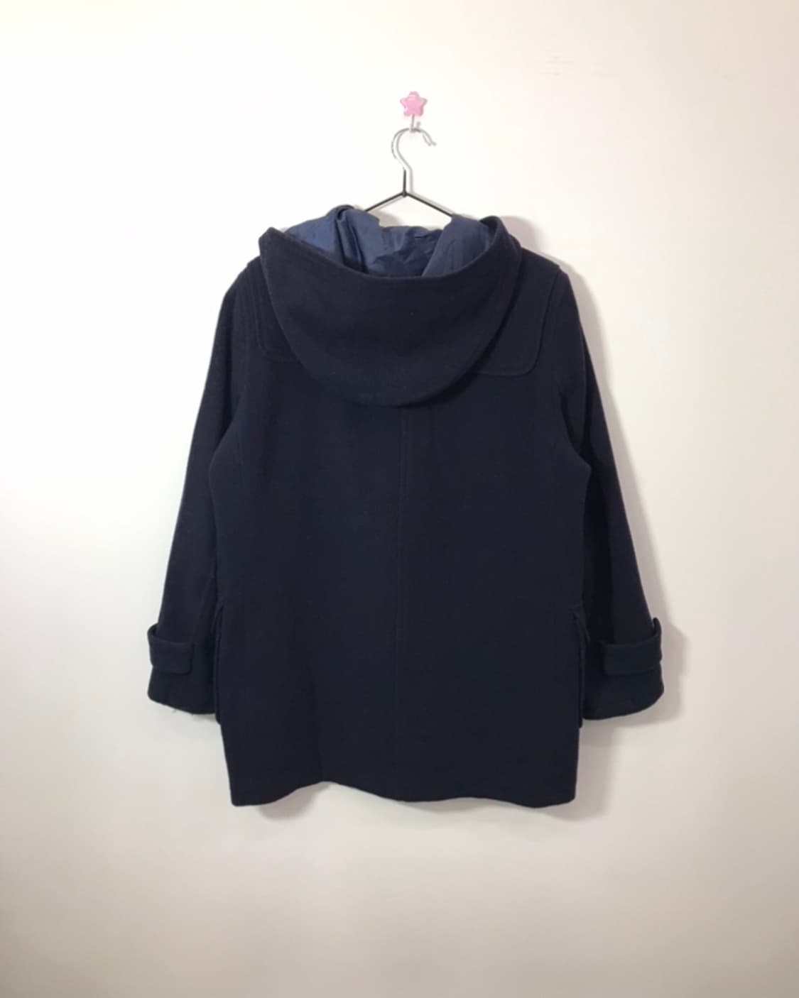 KANKO Japan Navy Wool Blend Duffle Coat 상품이미지2