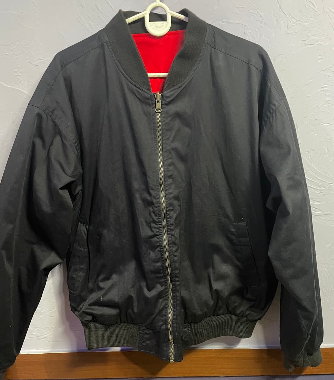 (M) 90s 빈티지 말보로 리버시블 봄버 자켓 상품이미지2