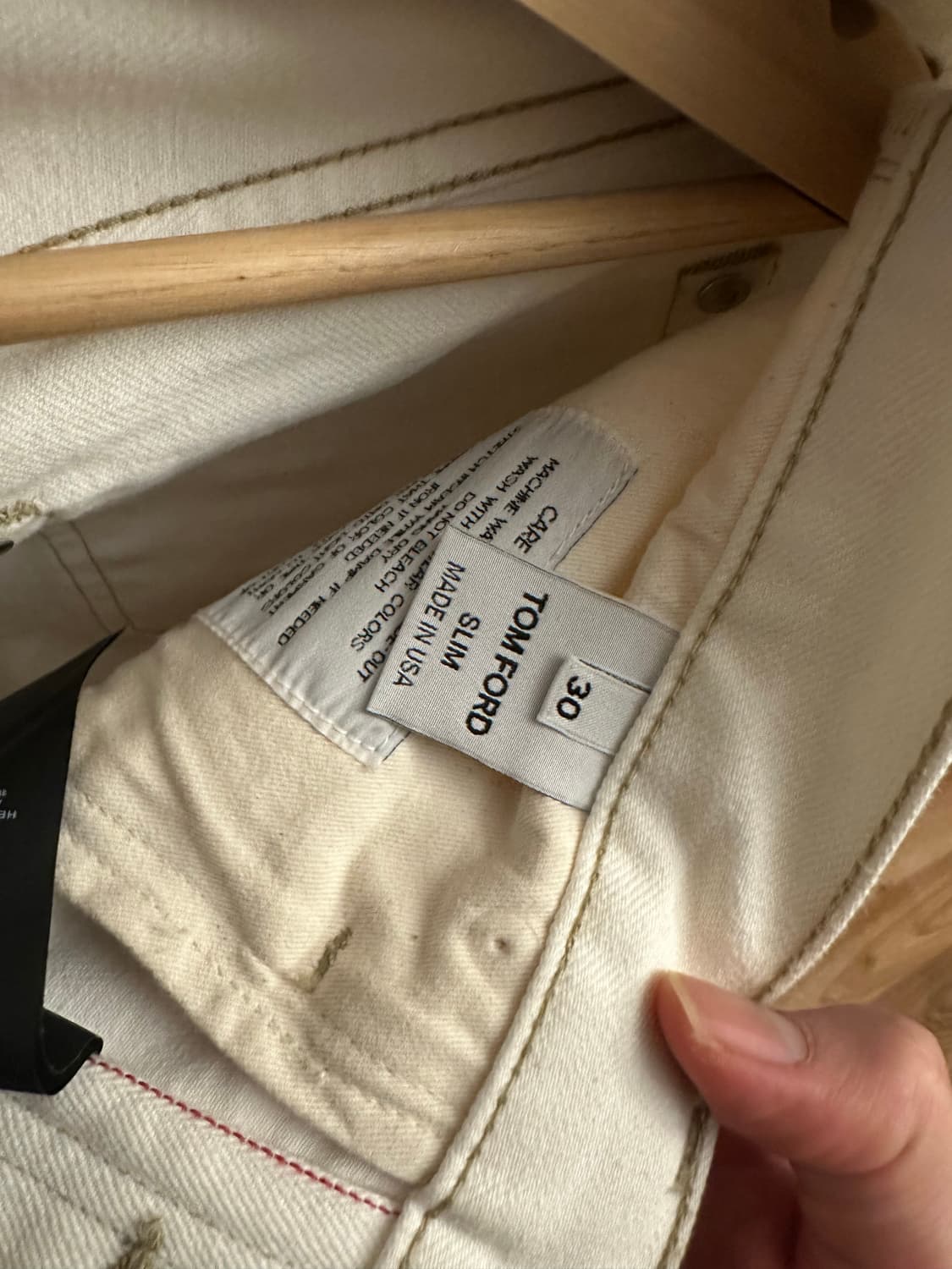 톰포드 아이보리 데님 상품이미지4