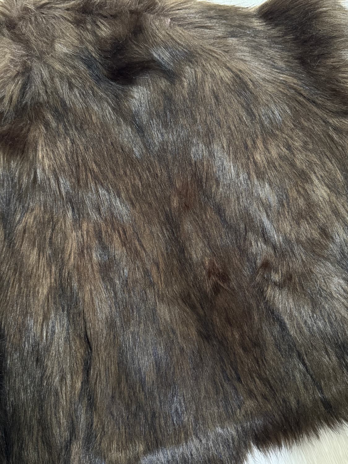 라인반드 lewinwande 브라운 퍼 자켓 오눅착용 / os사이즈 상품이미지8