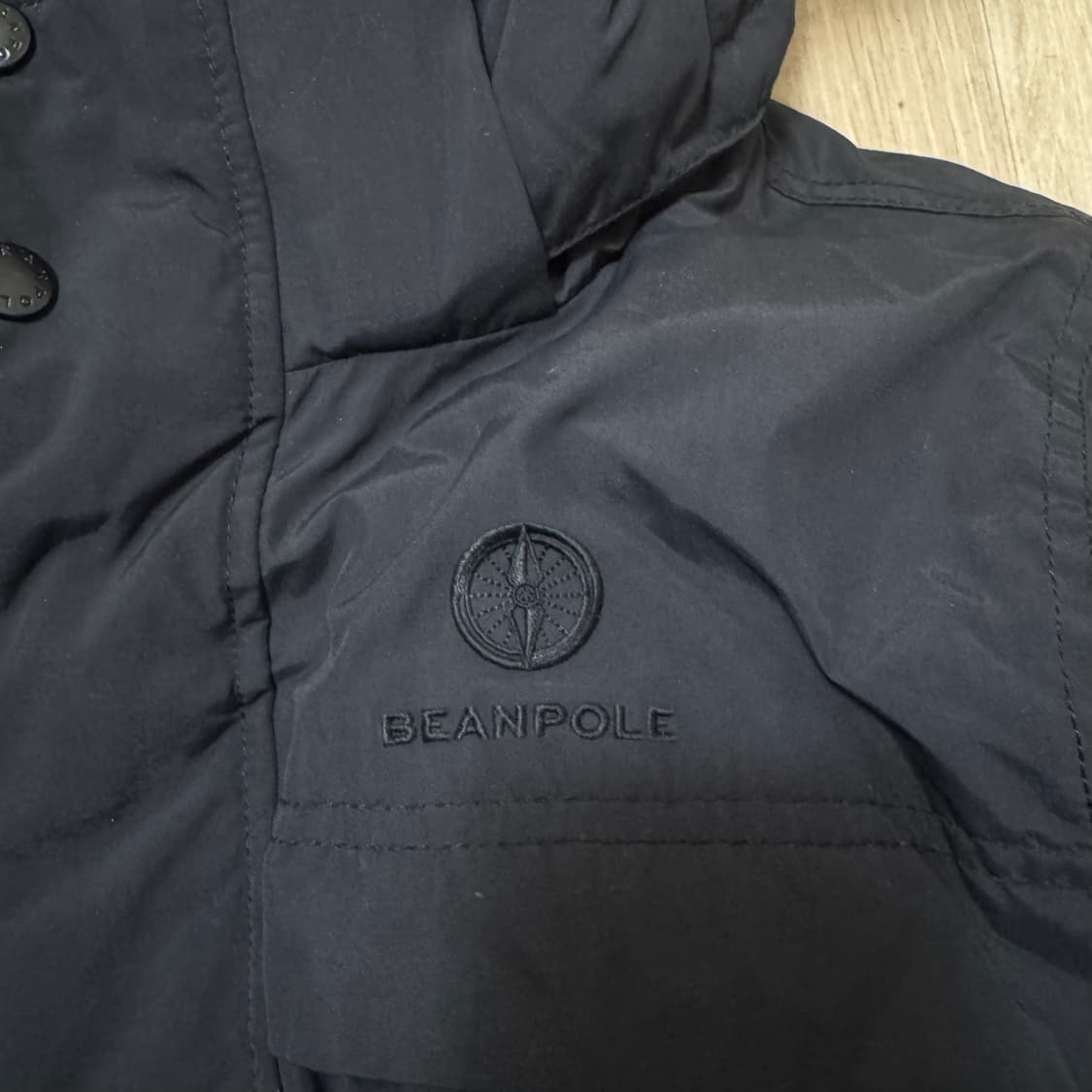 빈폴 아웃도어 덕다운 후드 롱패딩 S/90  상품이미지3