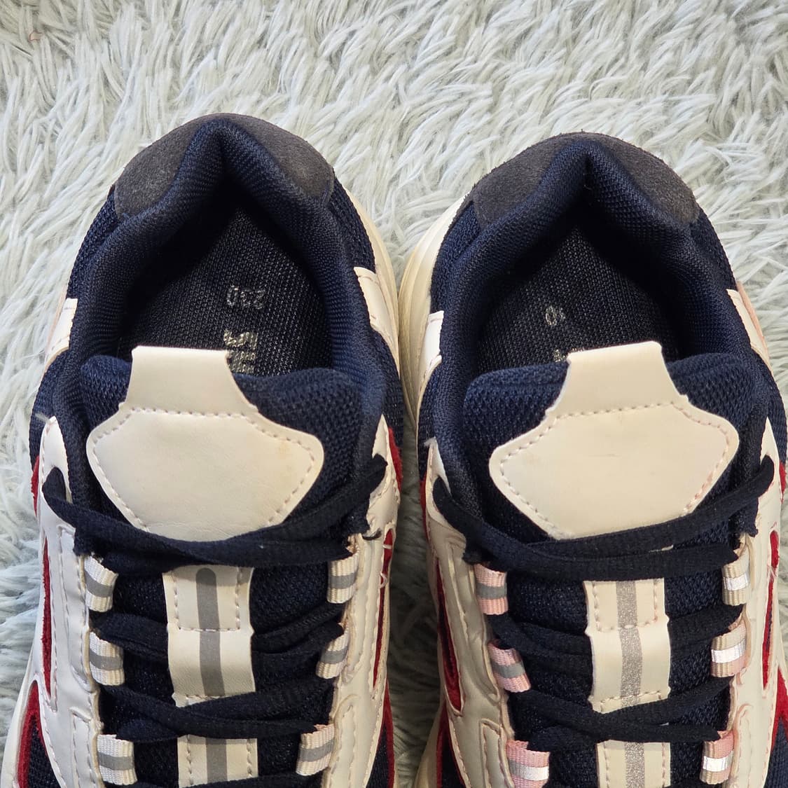 8q-16:슈펜 AFHJ19W20어글리 스니커즈 네이비레드(230) 상품이미지6