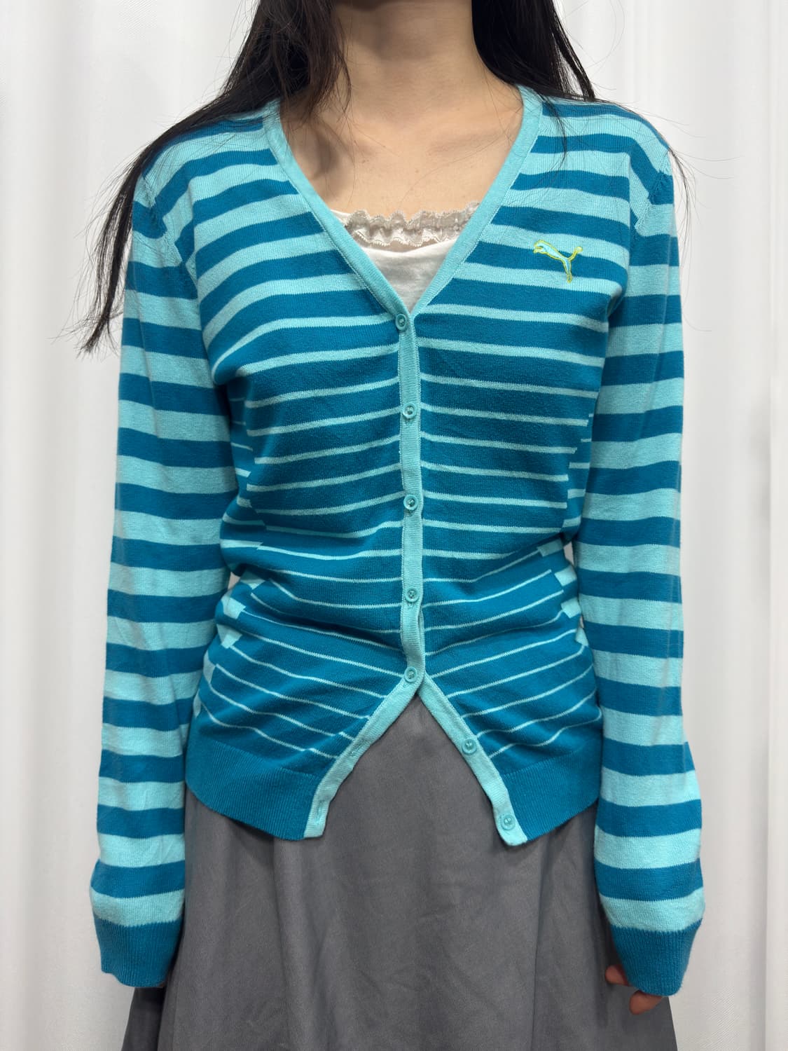 puma stripe cardigan 상품이미지1