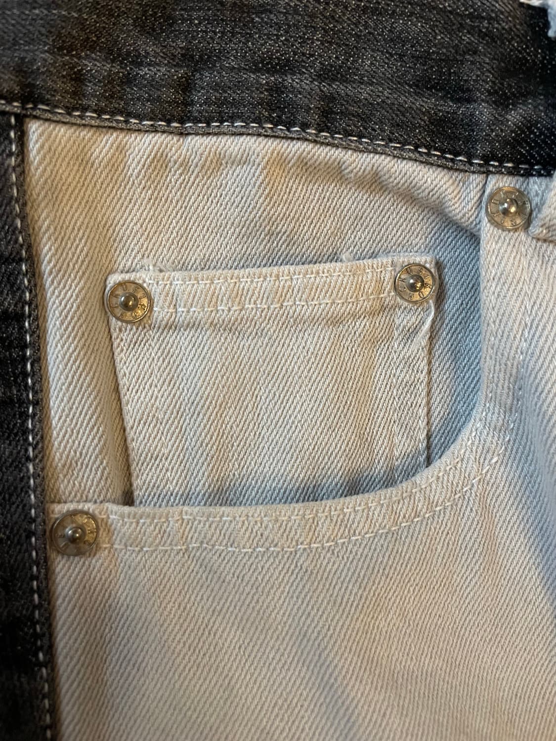 쿠시코그 Kusikohc floral detail jeans 상품이미지8