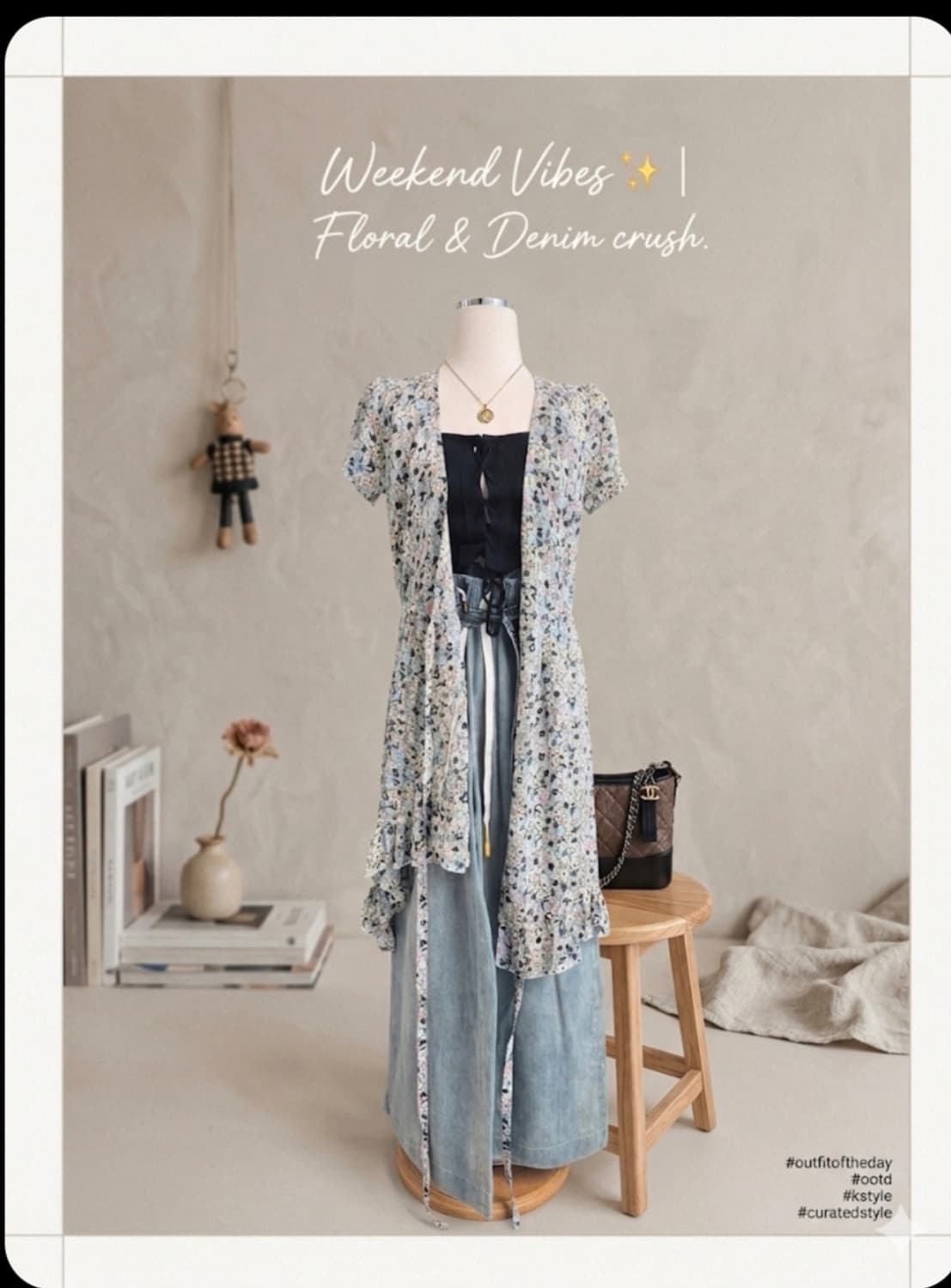 플로럴 랩 원피스 & 로브 상품이미지1