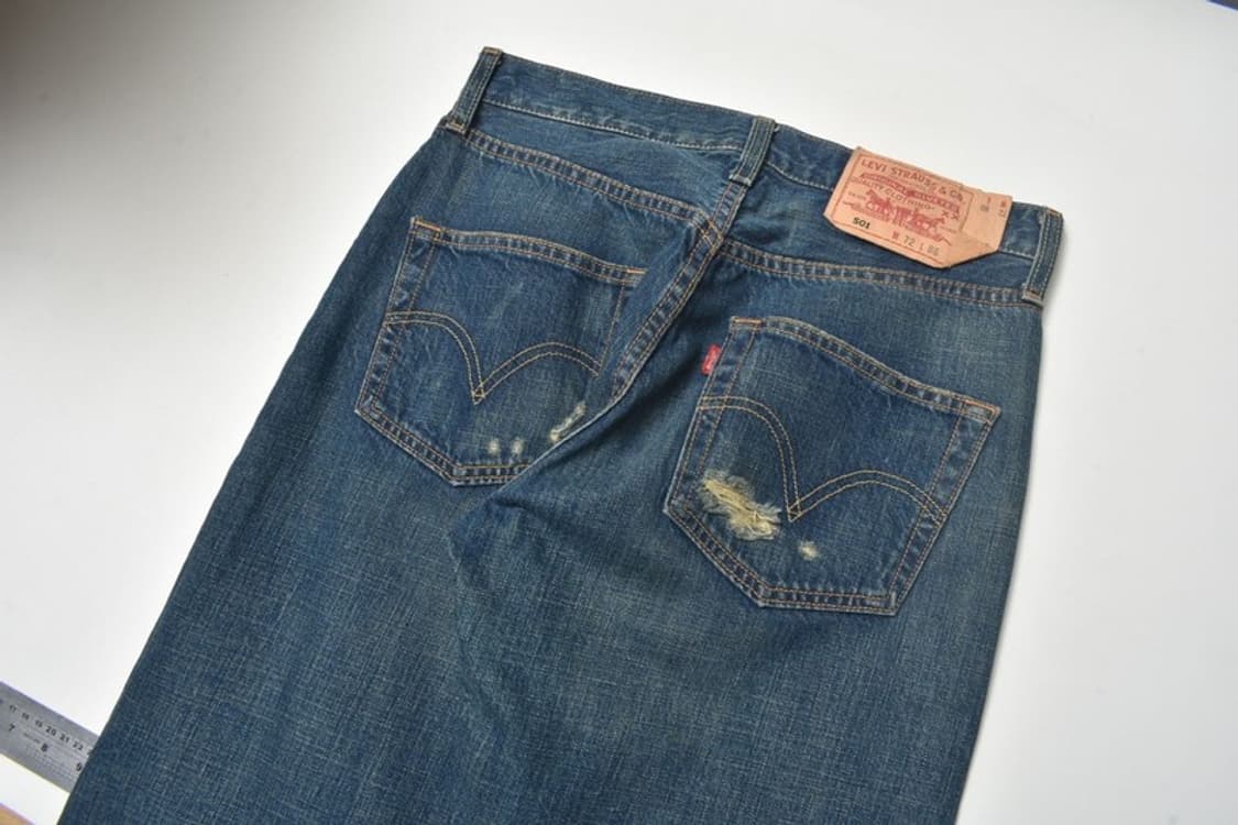 90S 리바이스 501 청바지 데님팬츠 28 상품이미지7