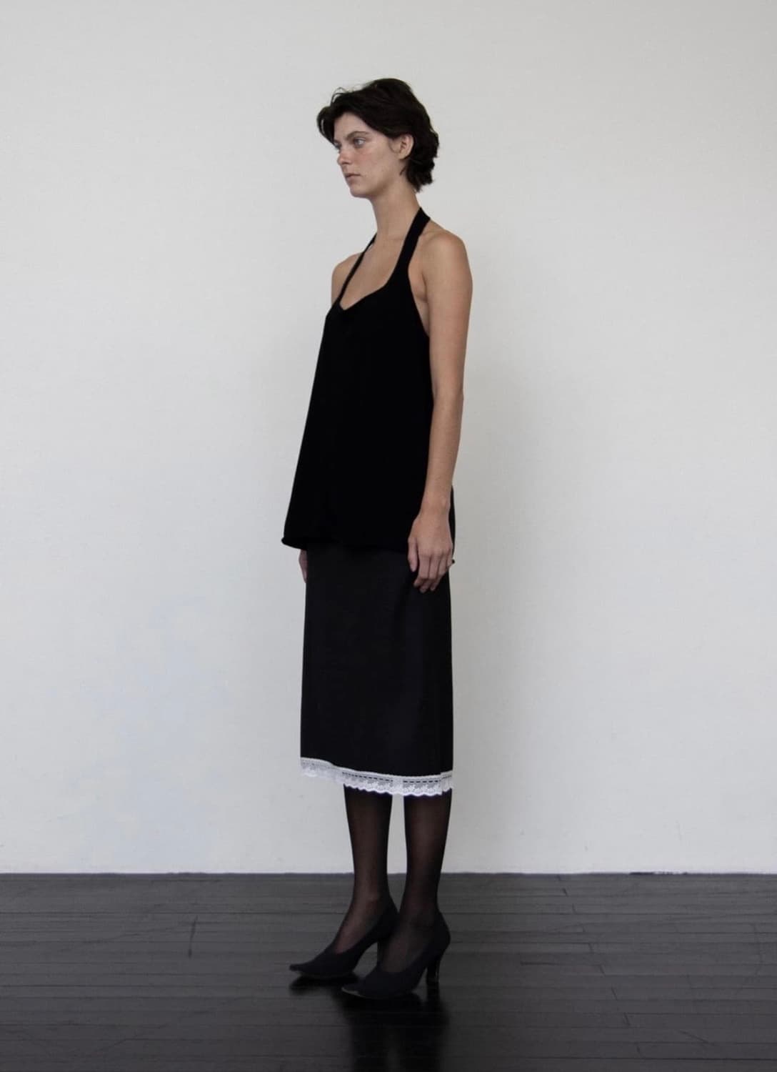 새상품) 수집미학 Apron Knit (차정원 착용) 상품이미지6