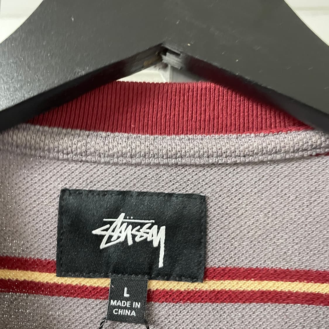 스투시 단가라 반팔 티셔츠 L 상품이미지5