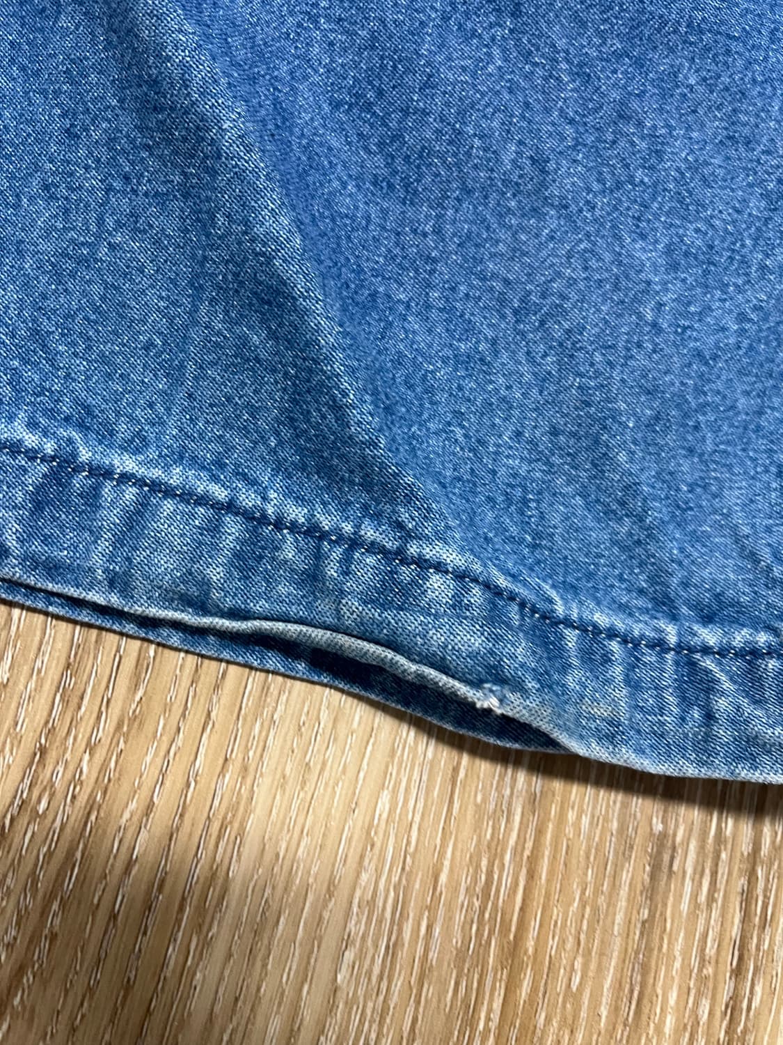 GU 슈퍼와이드 카고 청바지 M 상품이미지9