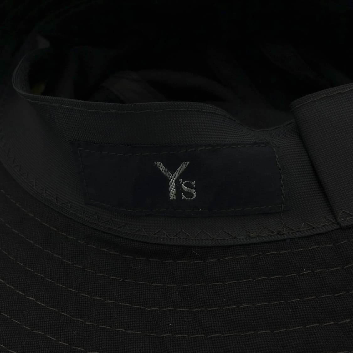 Y's 요지야마모토 블랙 버킷햇 상품이미지8