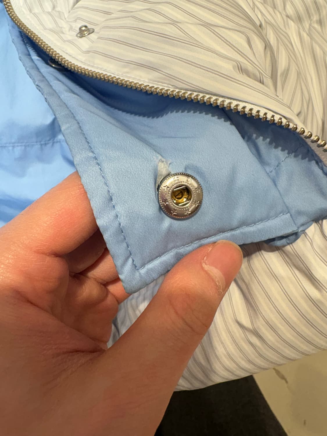 [S] SSSTUFFF 리버시블 셔츠 푸퍼 패딩 상품이미지6