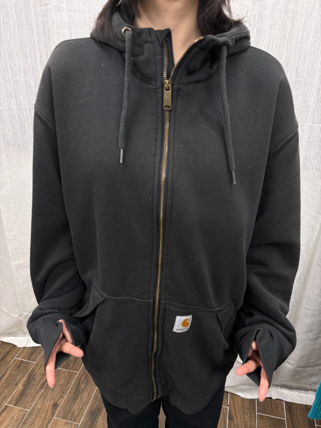 칼하트 덕 액티브 퀼트 자켓 후드집업 상품이미지3