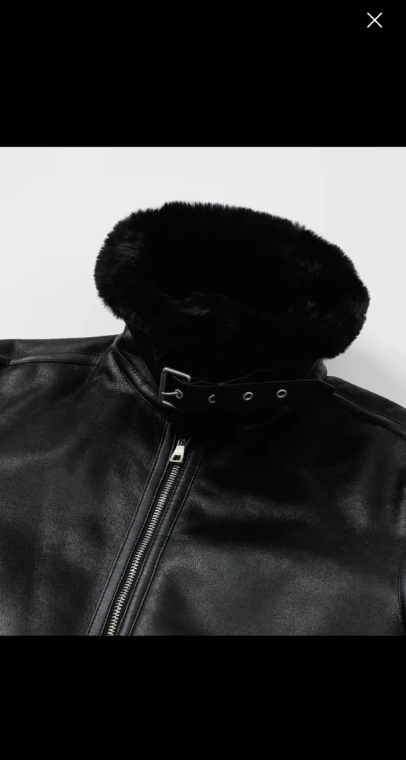 레프트서울 무스탕 자켓 상품이미지2