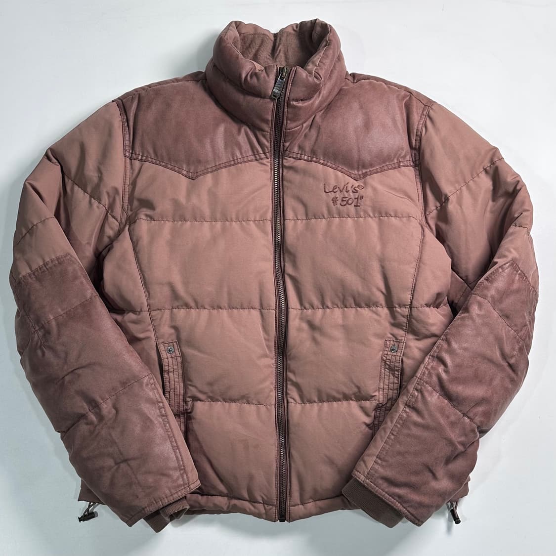 리바이스 501 브라운 패딩 상품이미지1